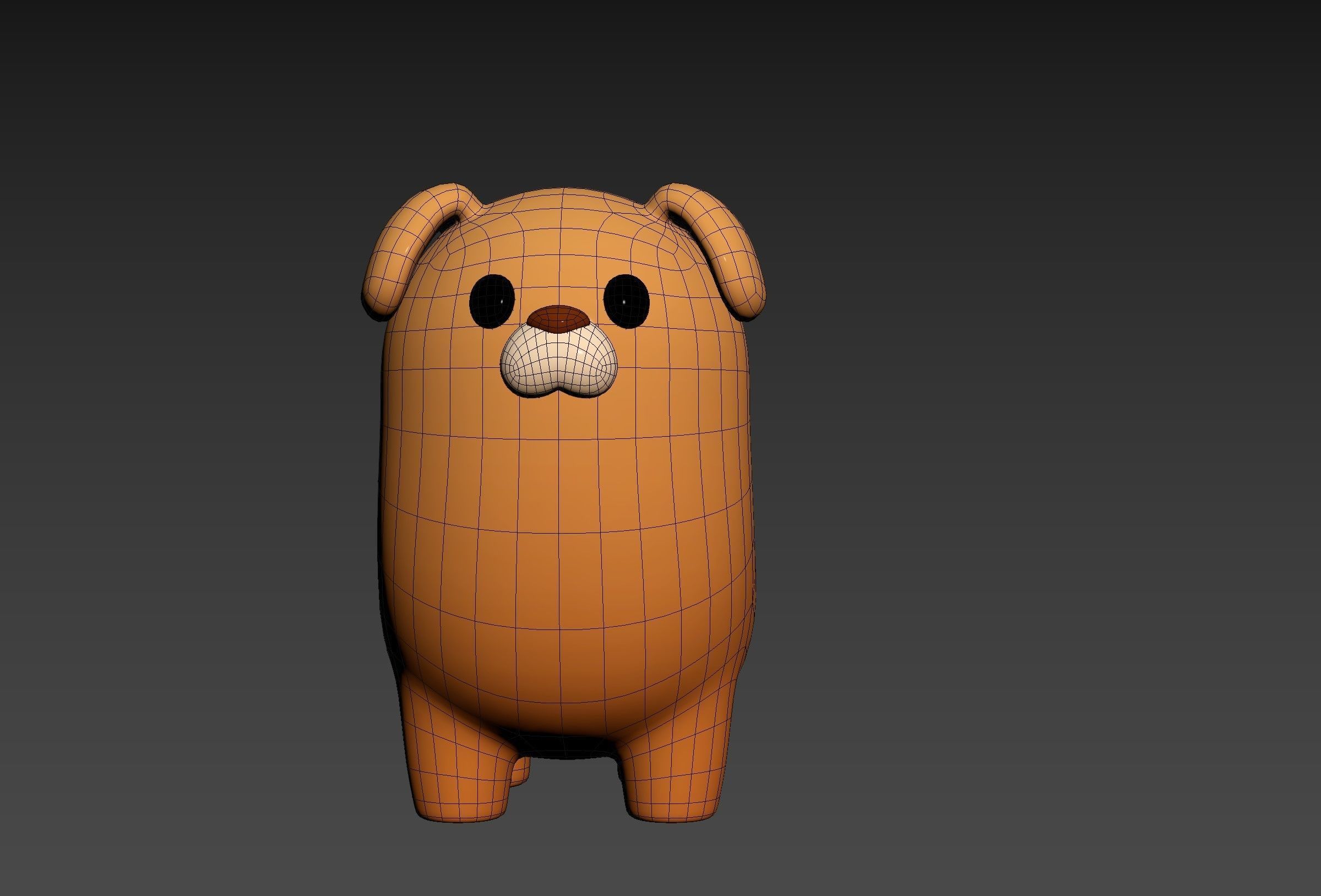 Dog Character 02 3D model_21