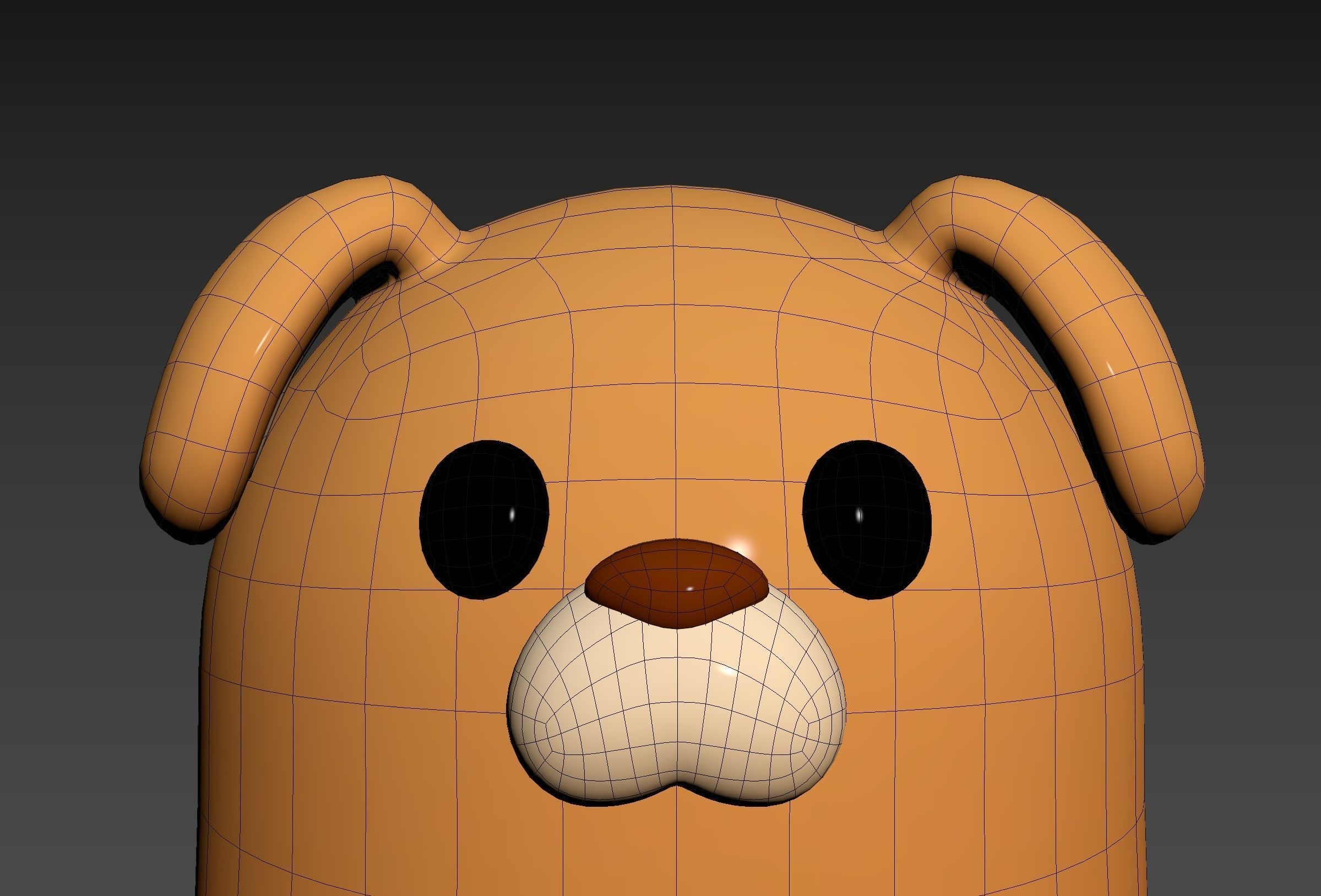 Dog Character 02 3D model_31