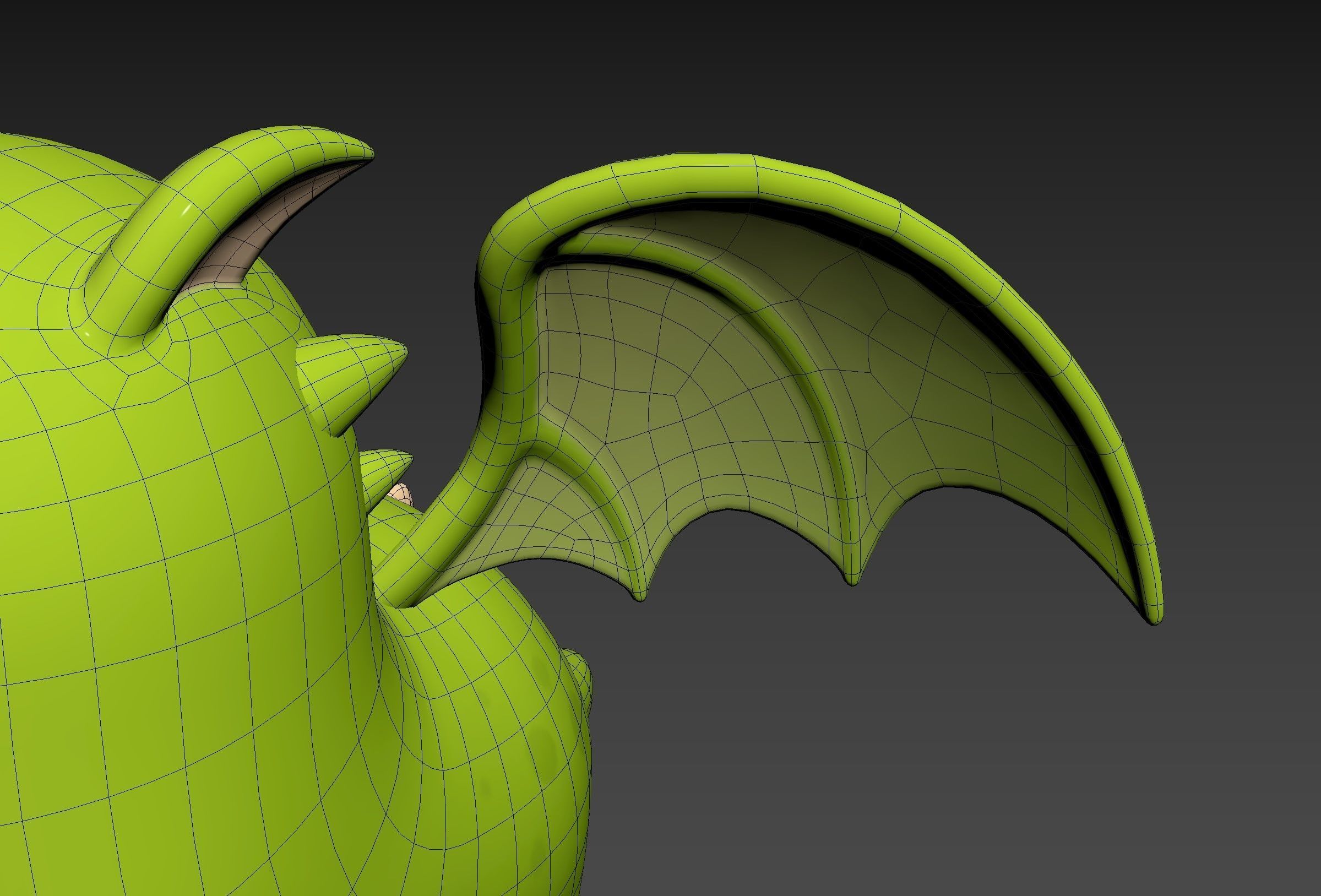 Dragon Character 3D model_30