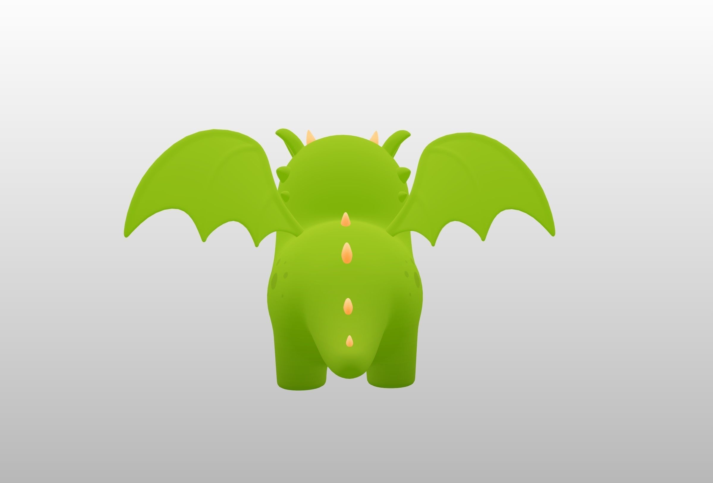 Dragon Character 3D model_15