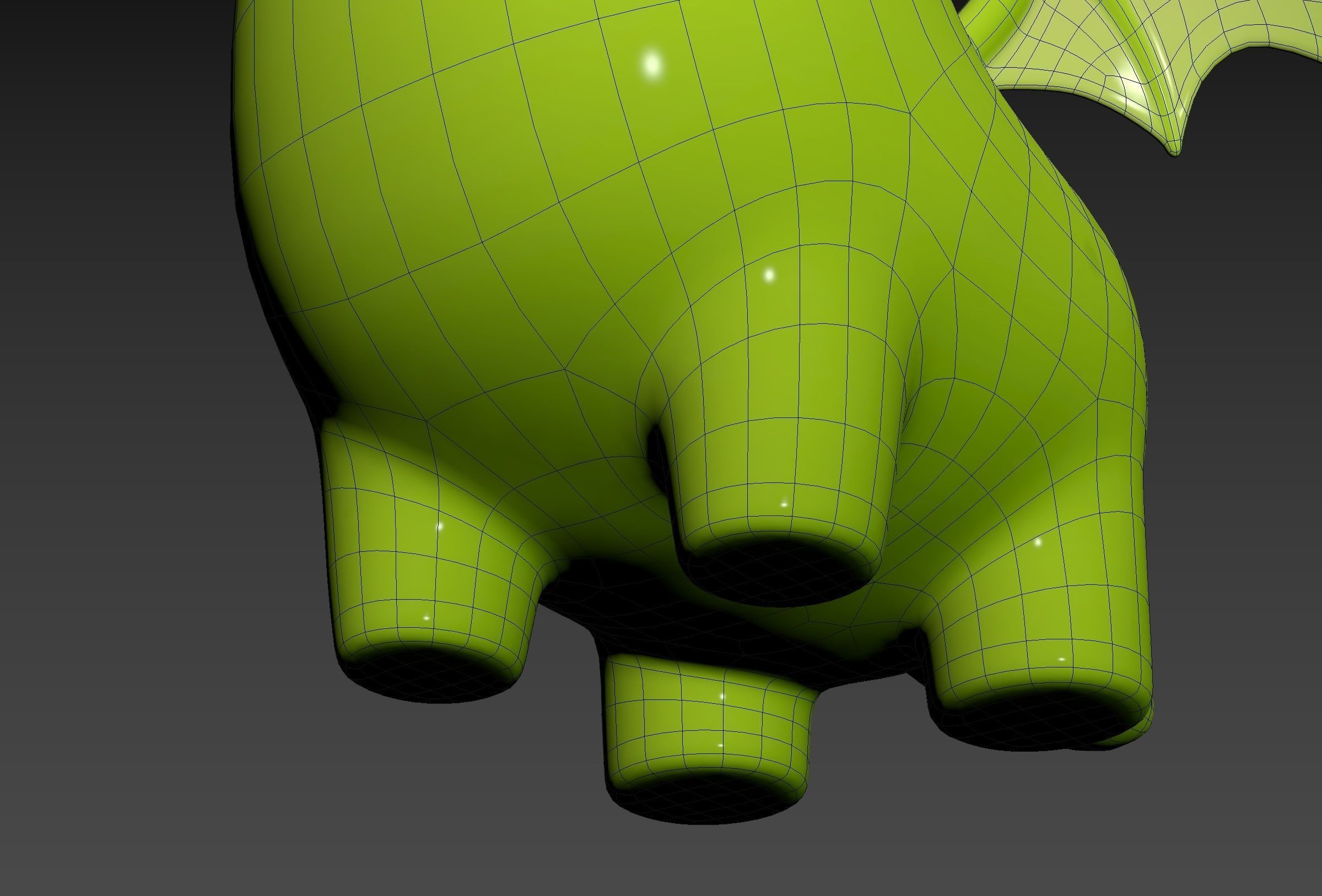 Dragon Character 3D model_28