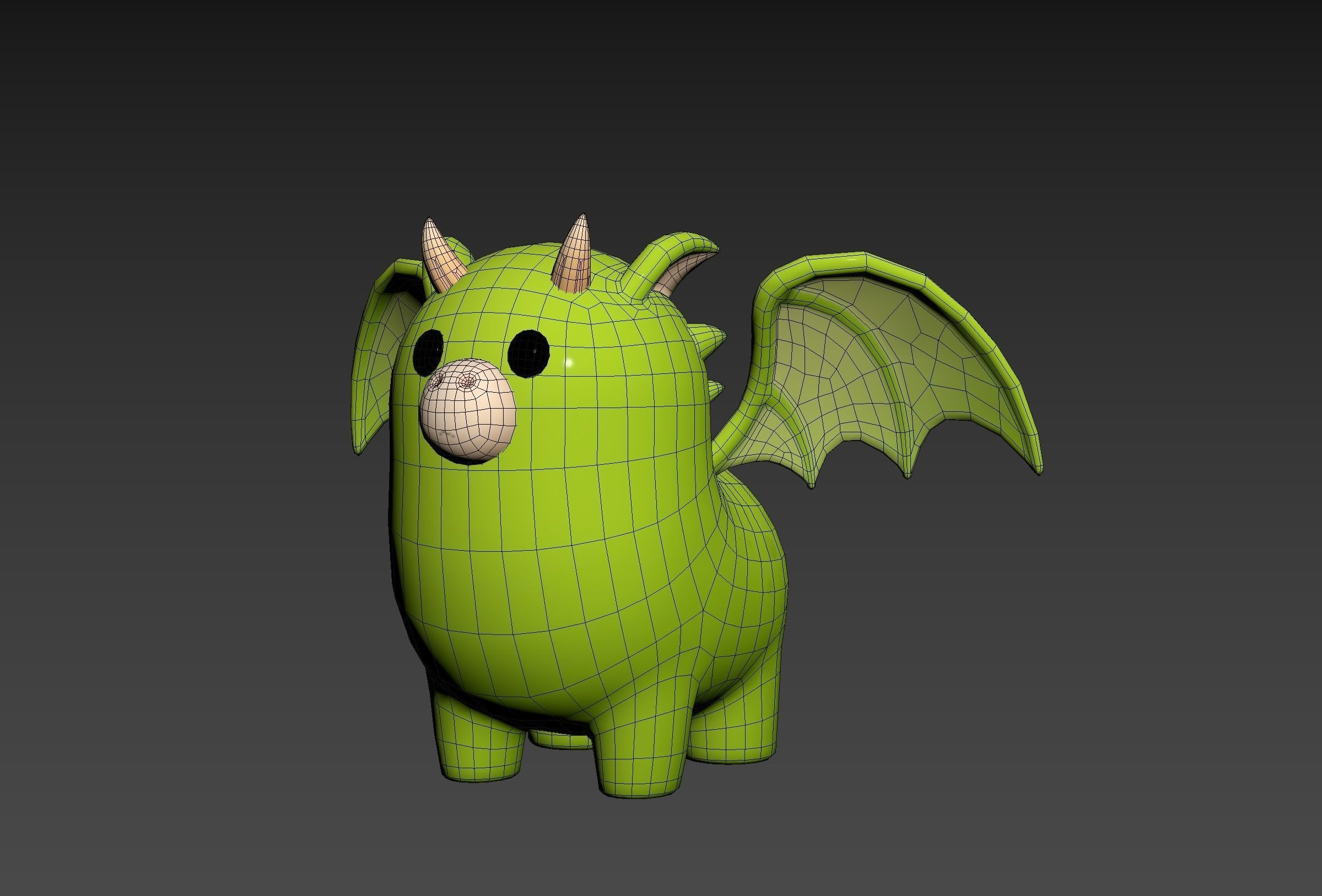 Dragon Character 3D model_18