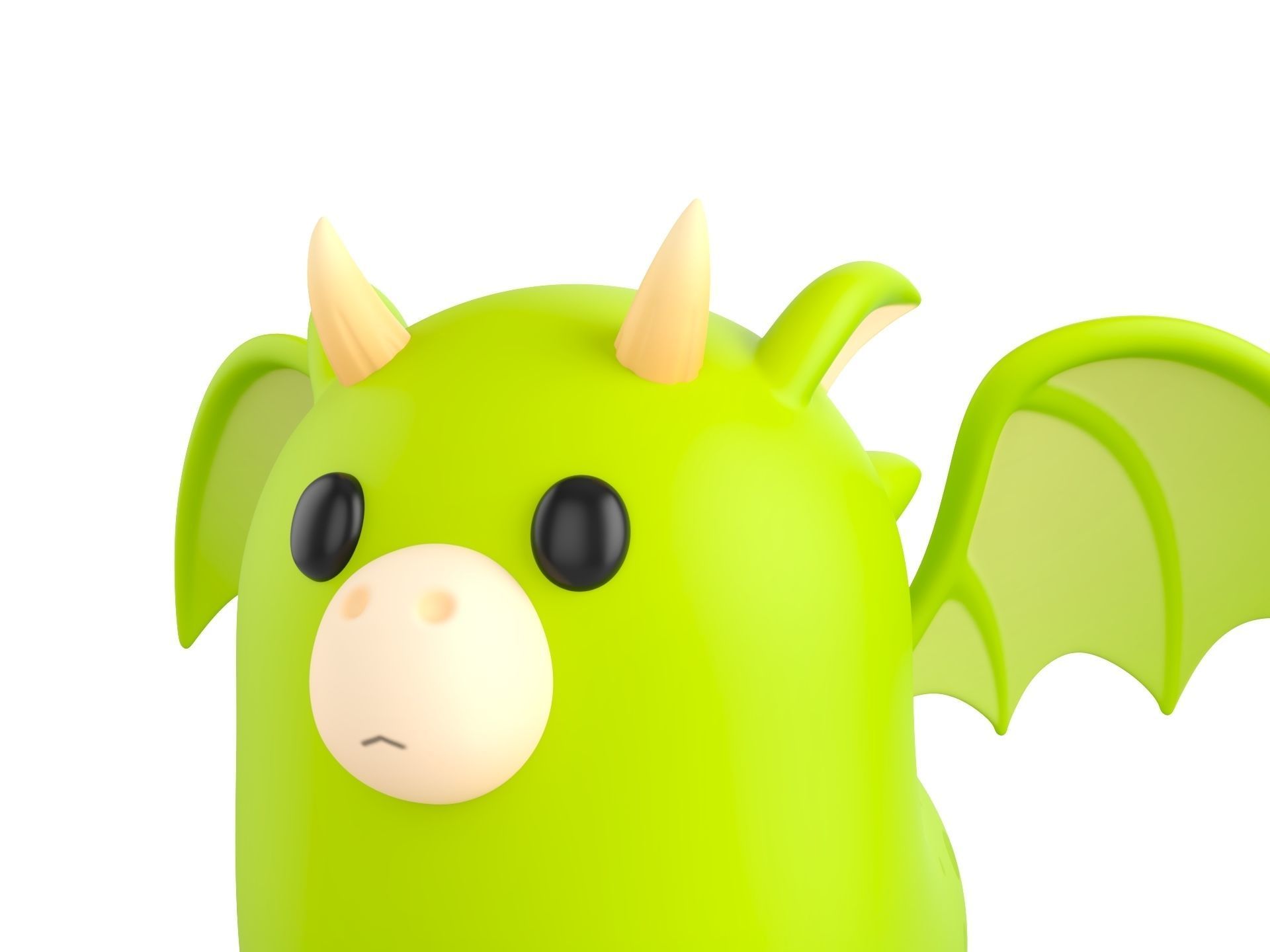 Dragon Character 3D model_9