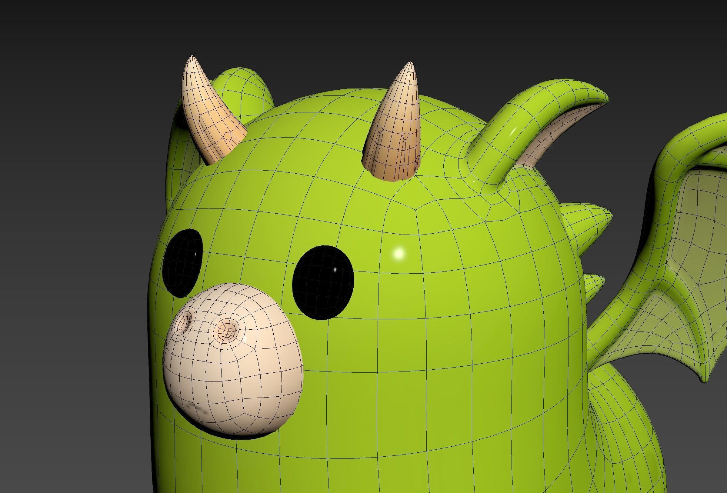 Dragon Character 3D model_31