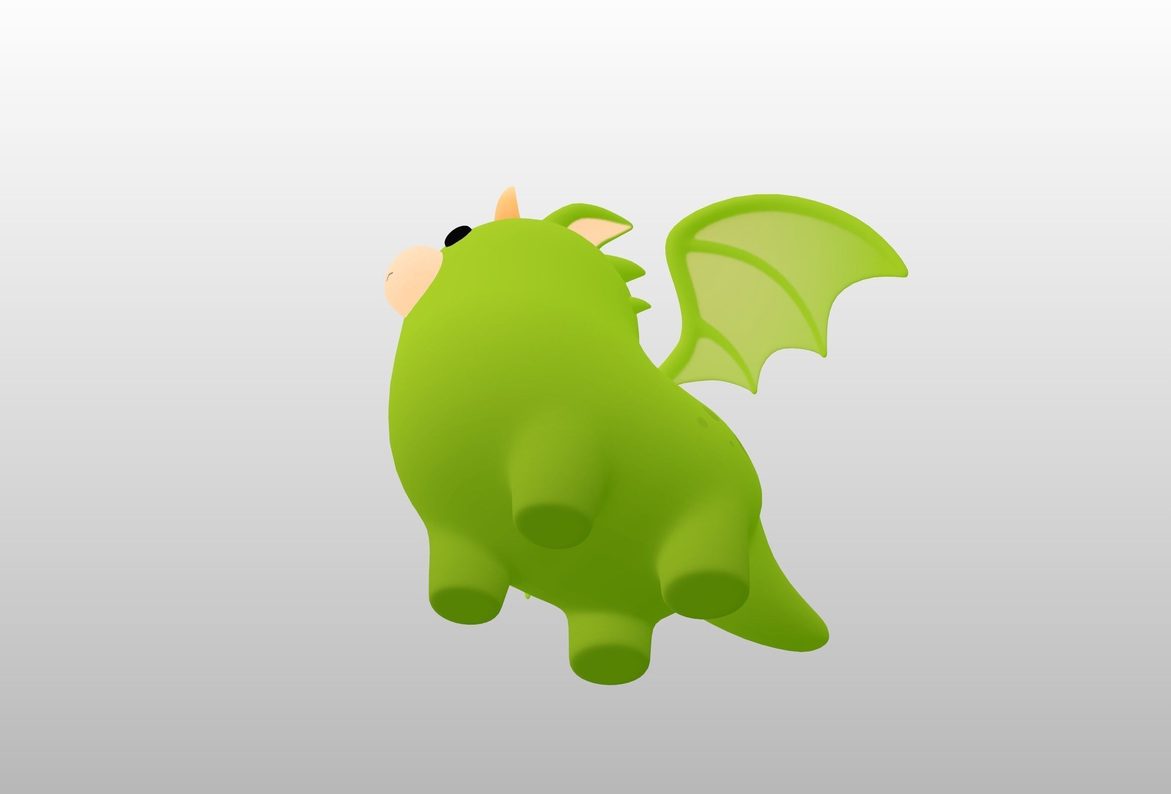 Dragon Character 3D model_16