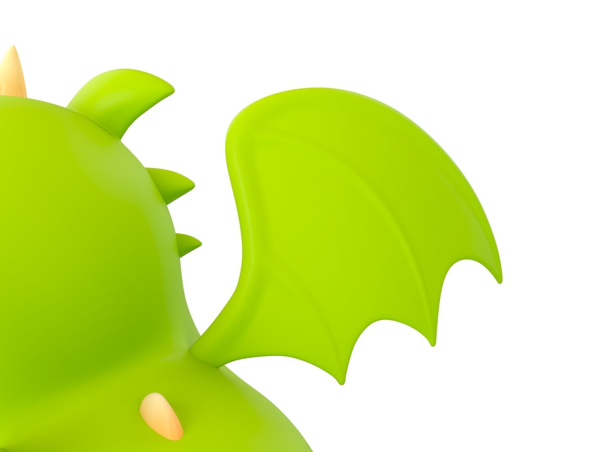 Dragon Character 3D model_7