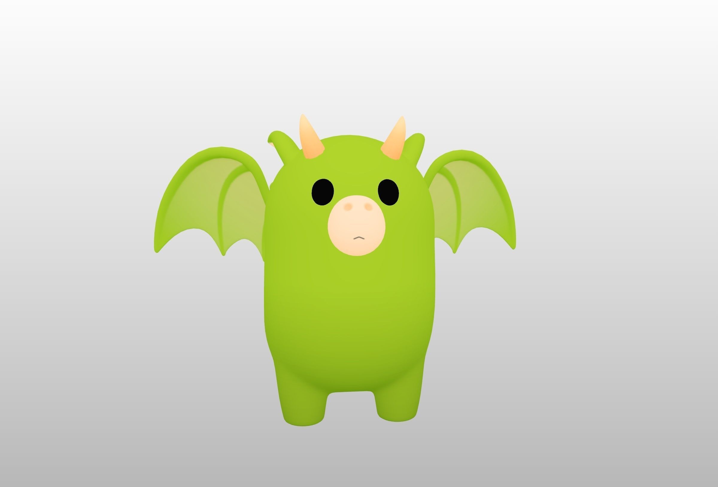 Dragon Character 3D model_12