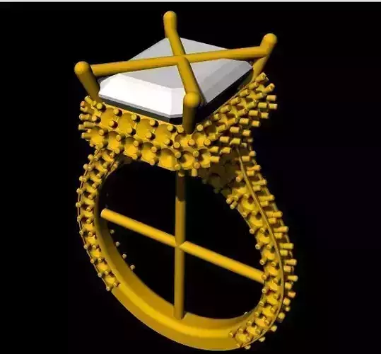 Cocktail Ring 3dm file