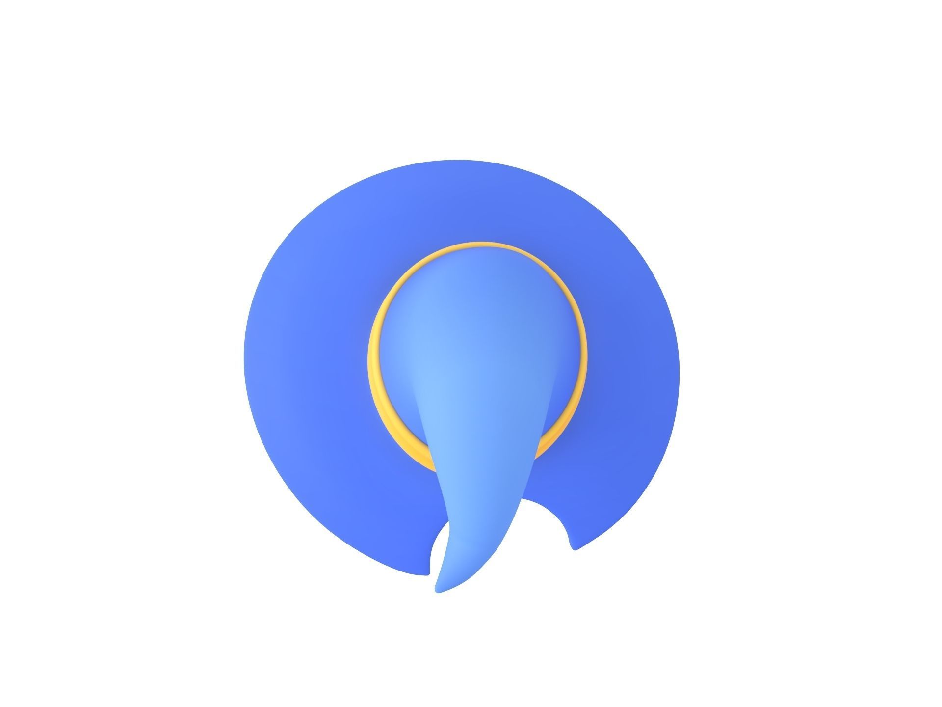 Witch Hat 3D model_5