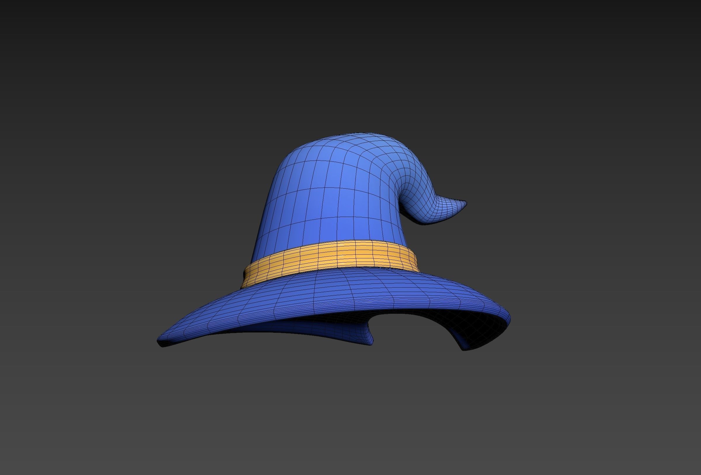 Witch Hat 3D model_18
