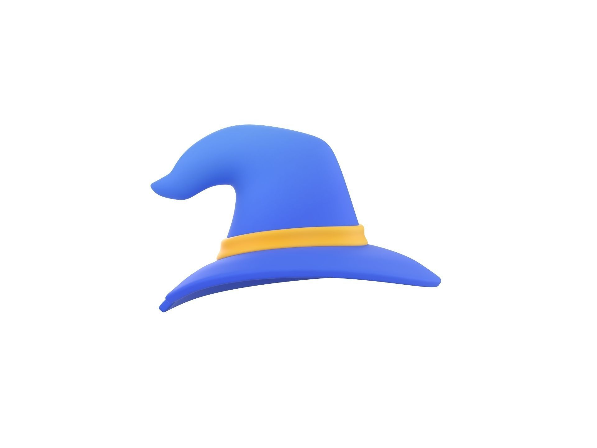 Witch Hat 3D model_3