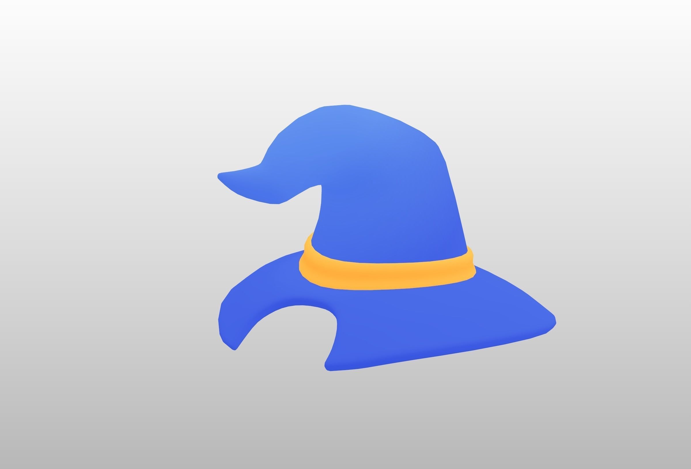 Witch Hat 3D model_13