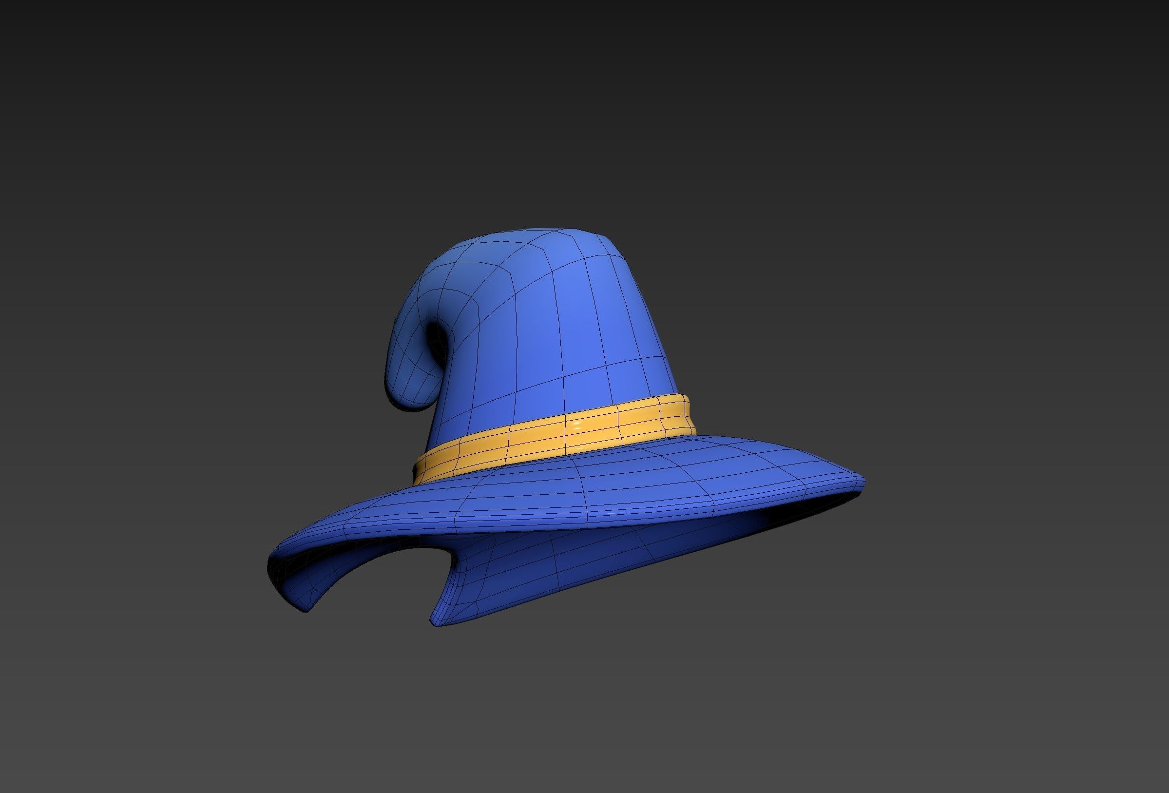 Witch Hat 3D model_20