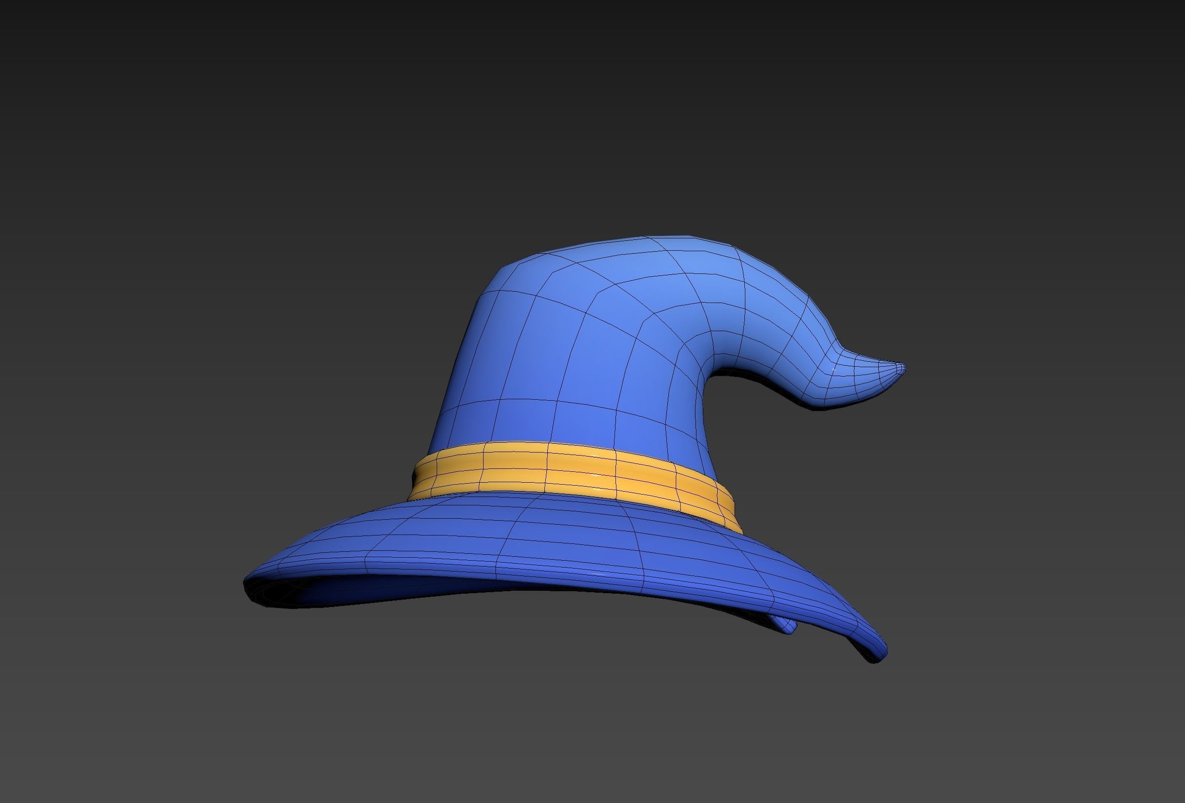 Witch Hat 3D model_26