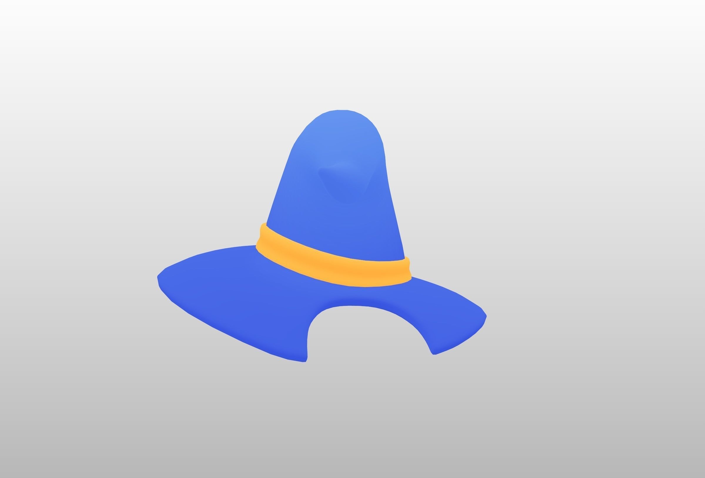 Witch Hat 3D model_14