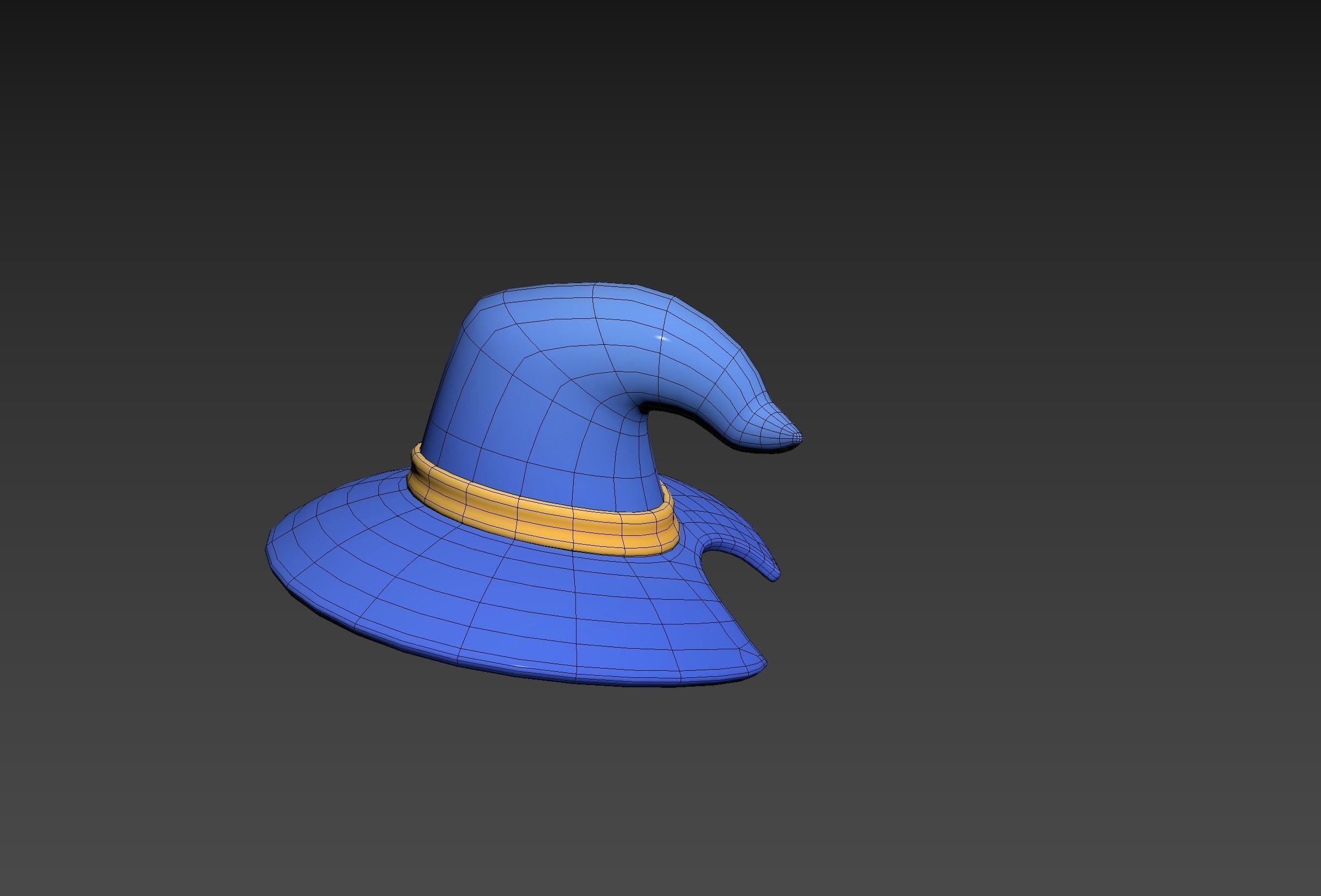 Witch Hat 3D model_25