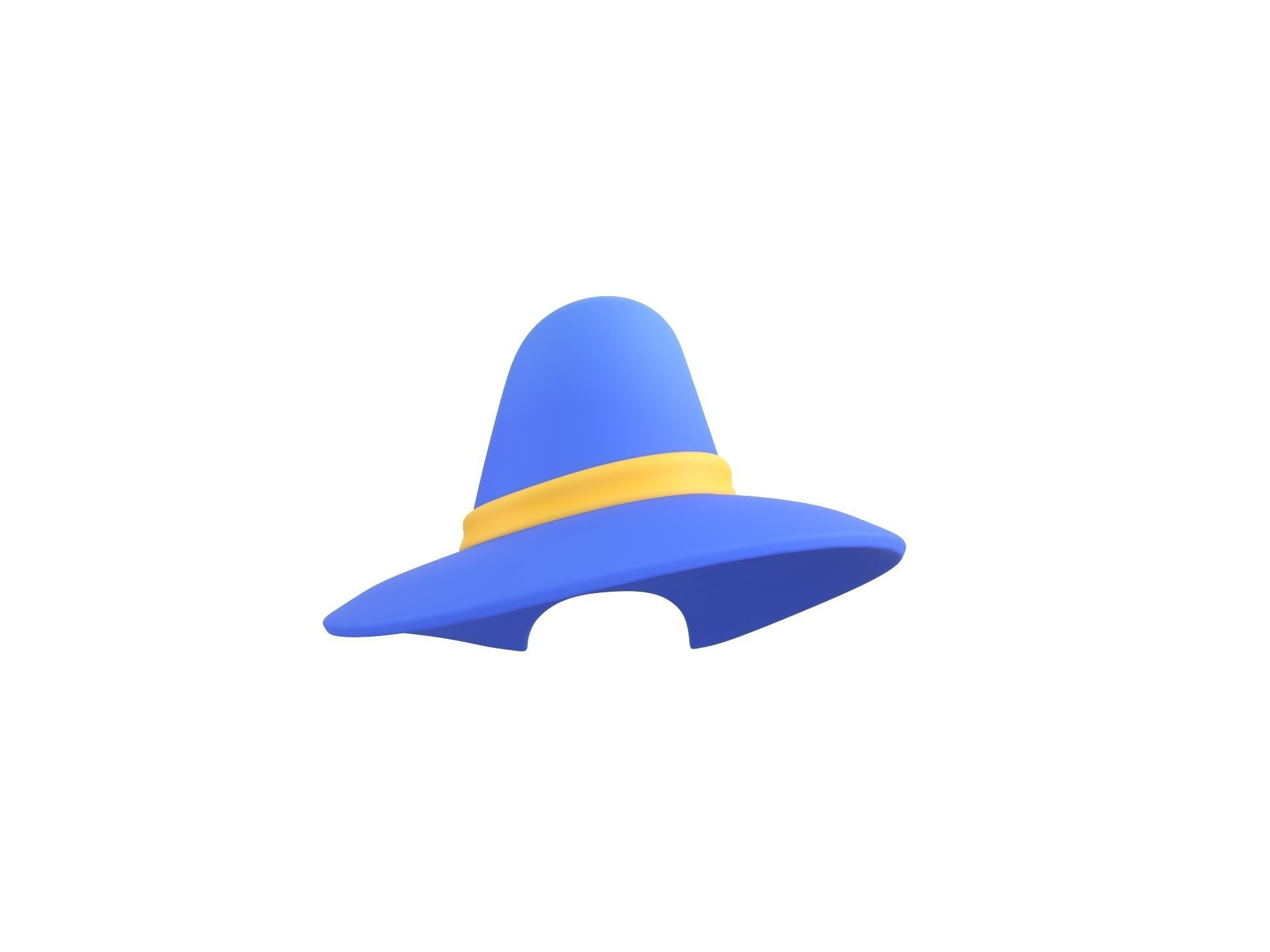 Witch Hat 3D model_1