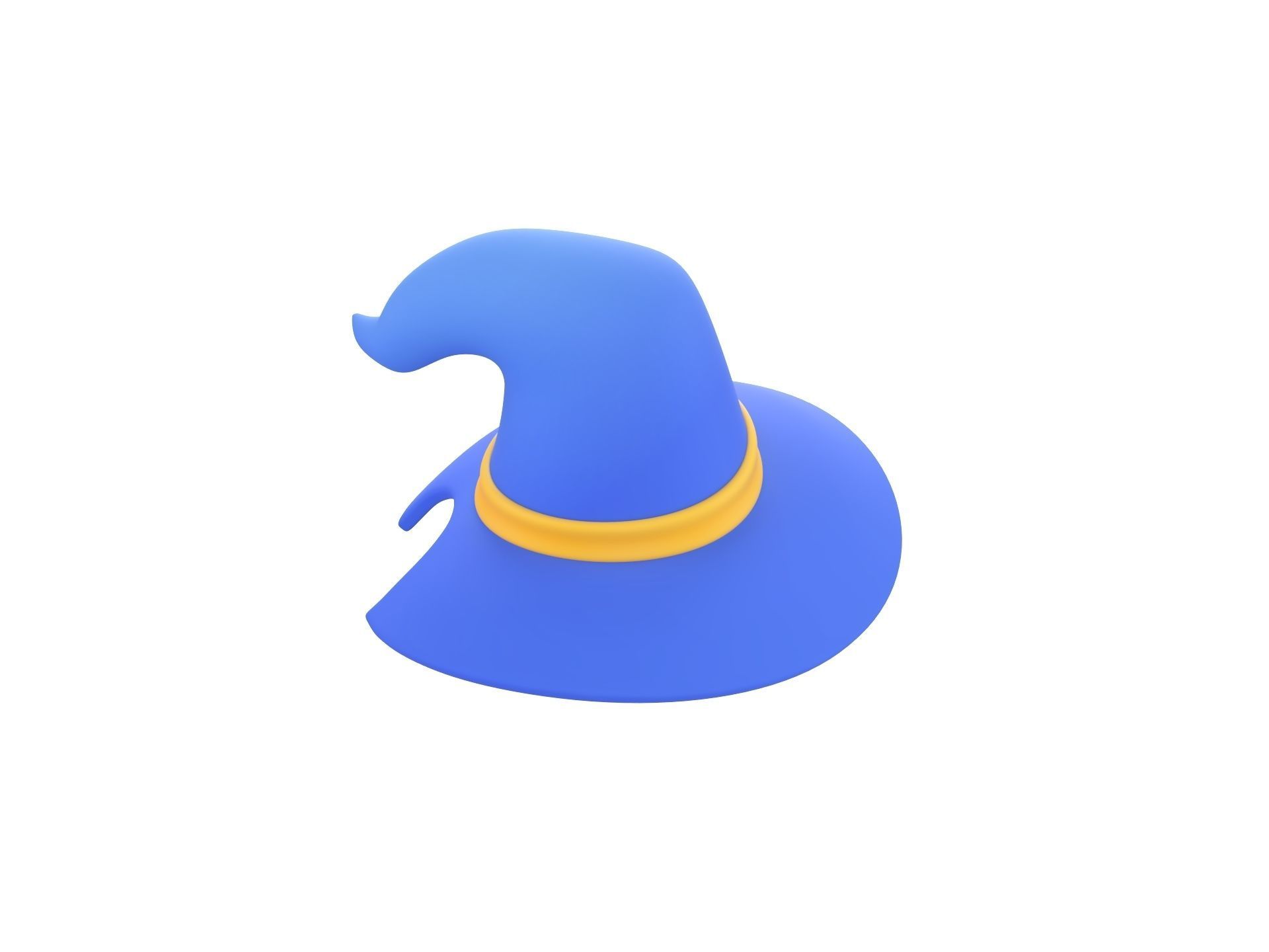 Witch Hat 3D model_2