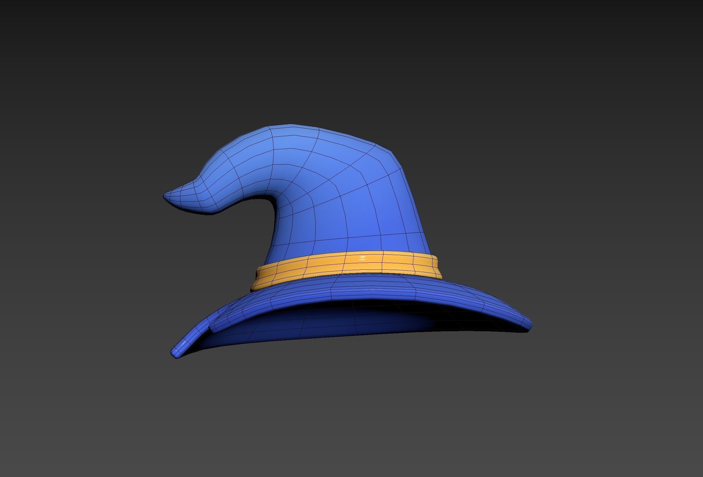 Witch Hat 3D model_22