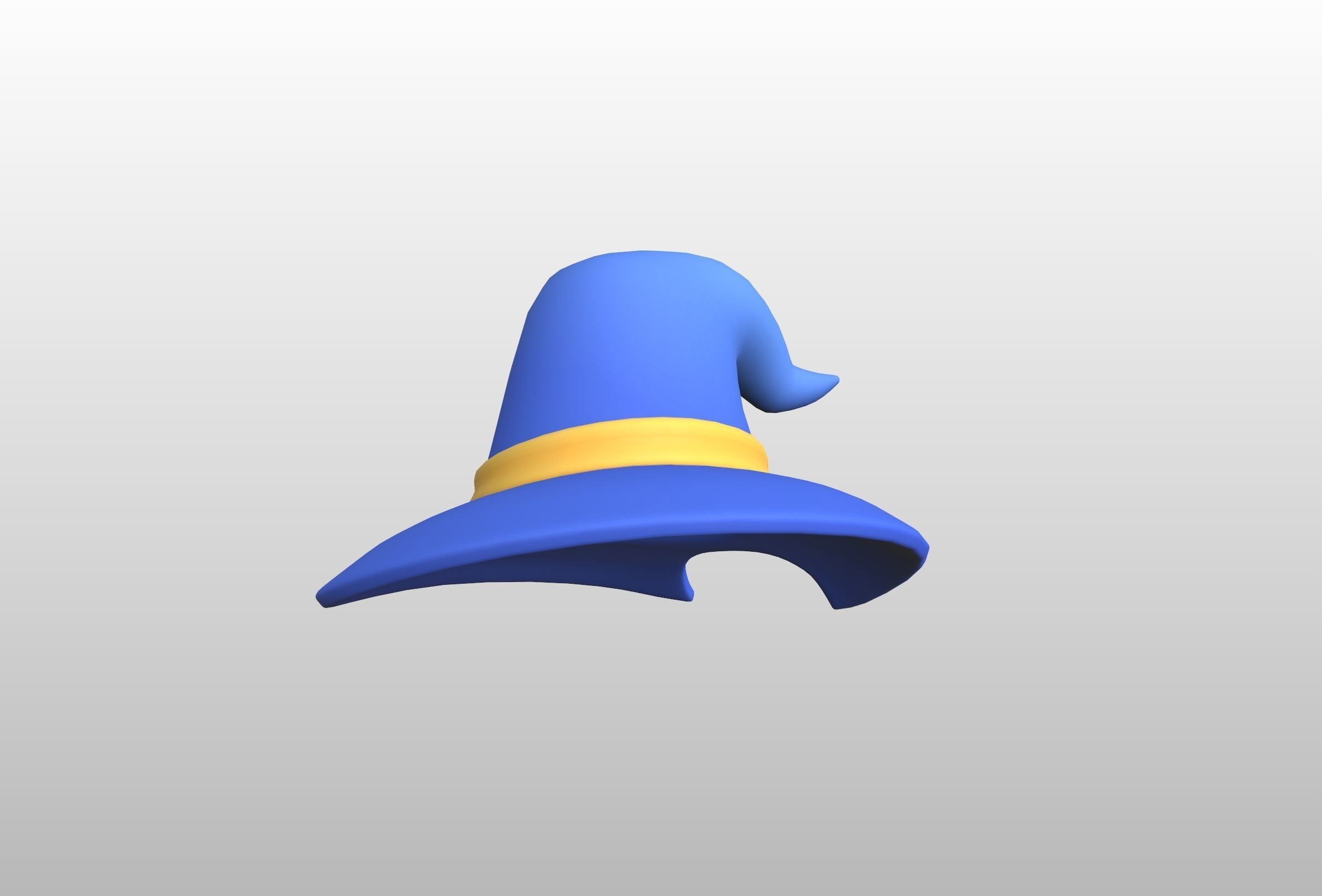 Witch Hat 3D model_10