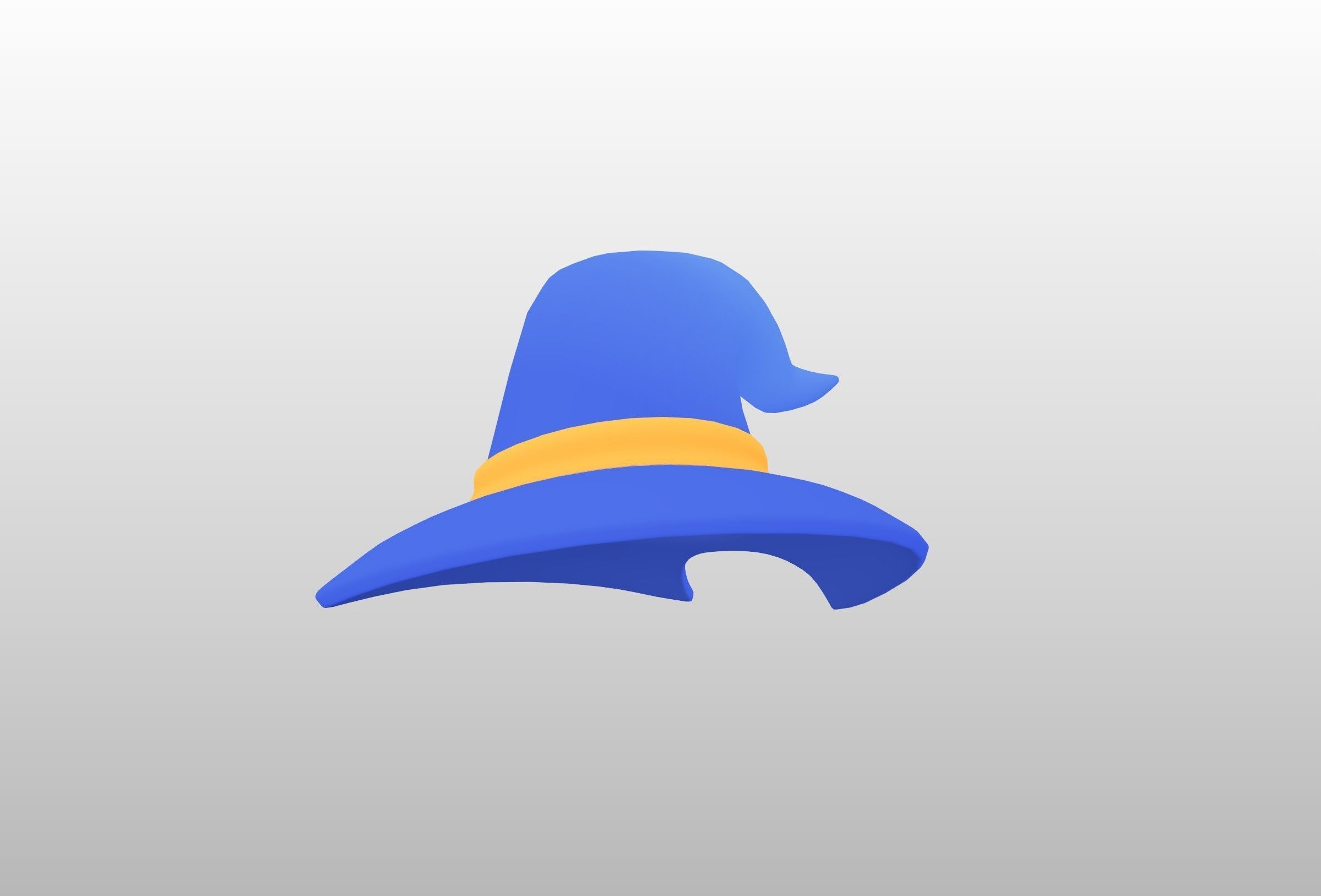 Witch Hat 3D model_11