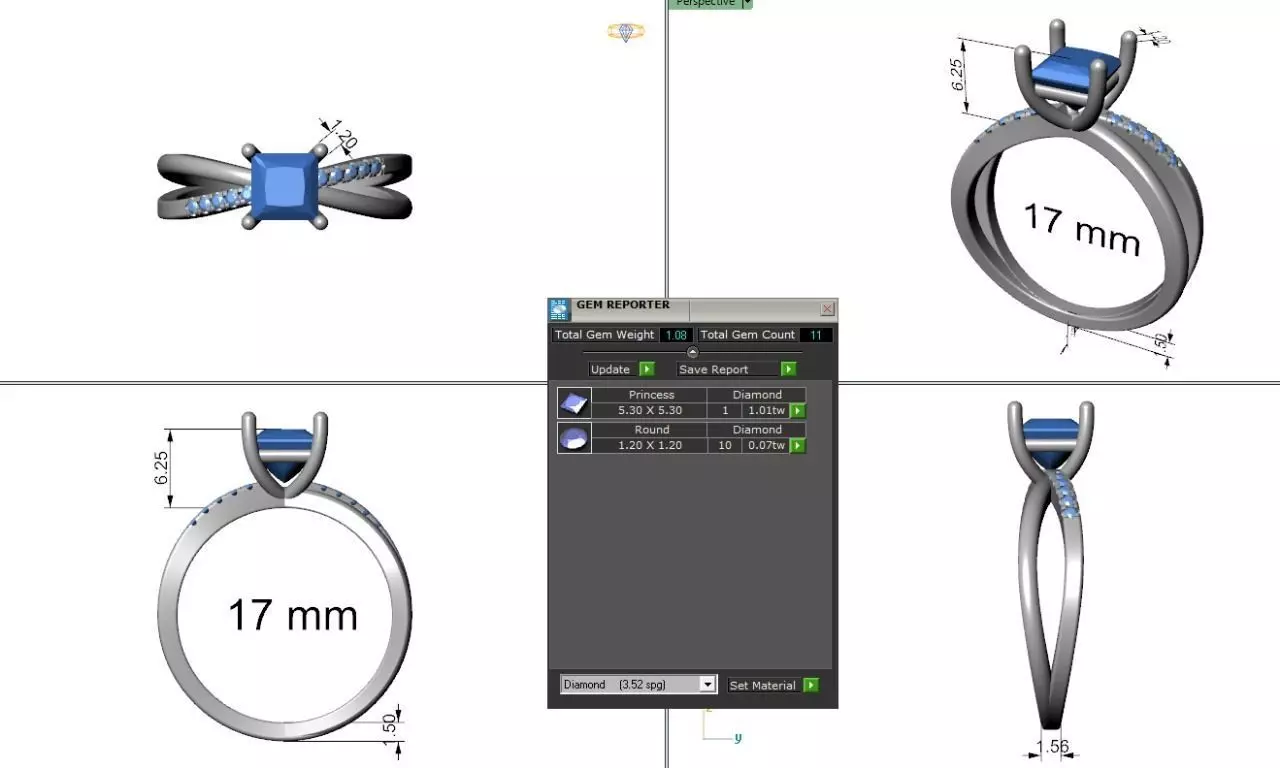 Ring for mr-vagge 3D print model_0