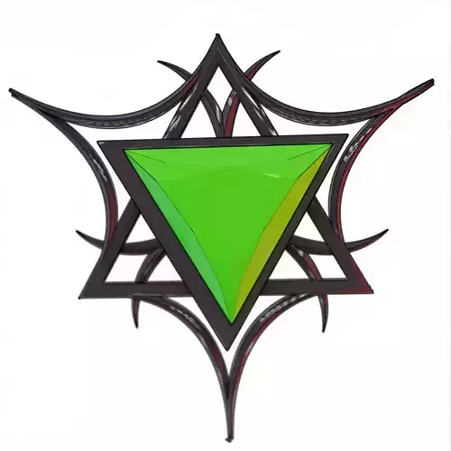 V Rising 3D Pendant Jewelry