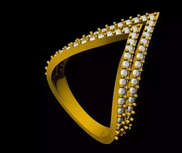 Chevron Ring vanki 3dm file