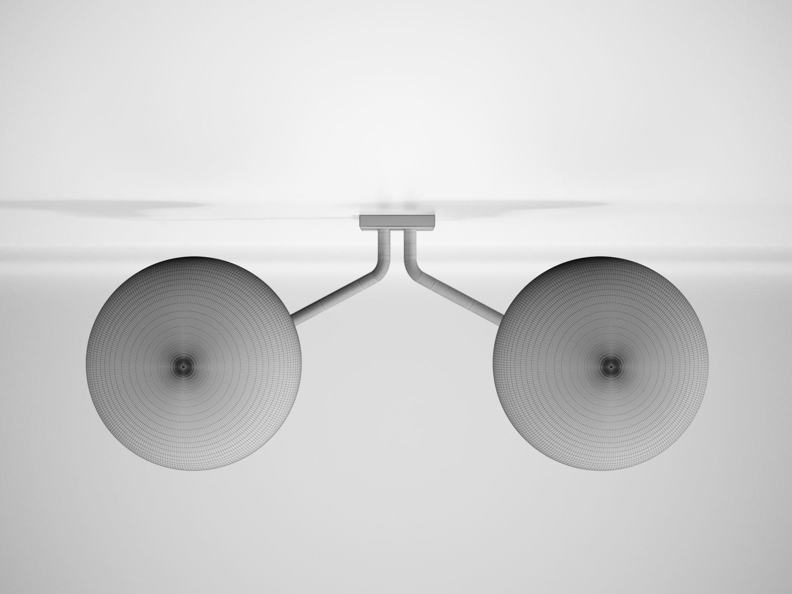 Galleria Two Light by Ignazio Gardella for Tato 3D model_14