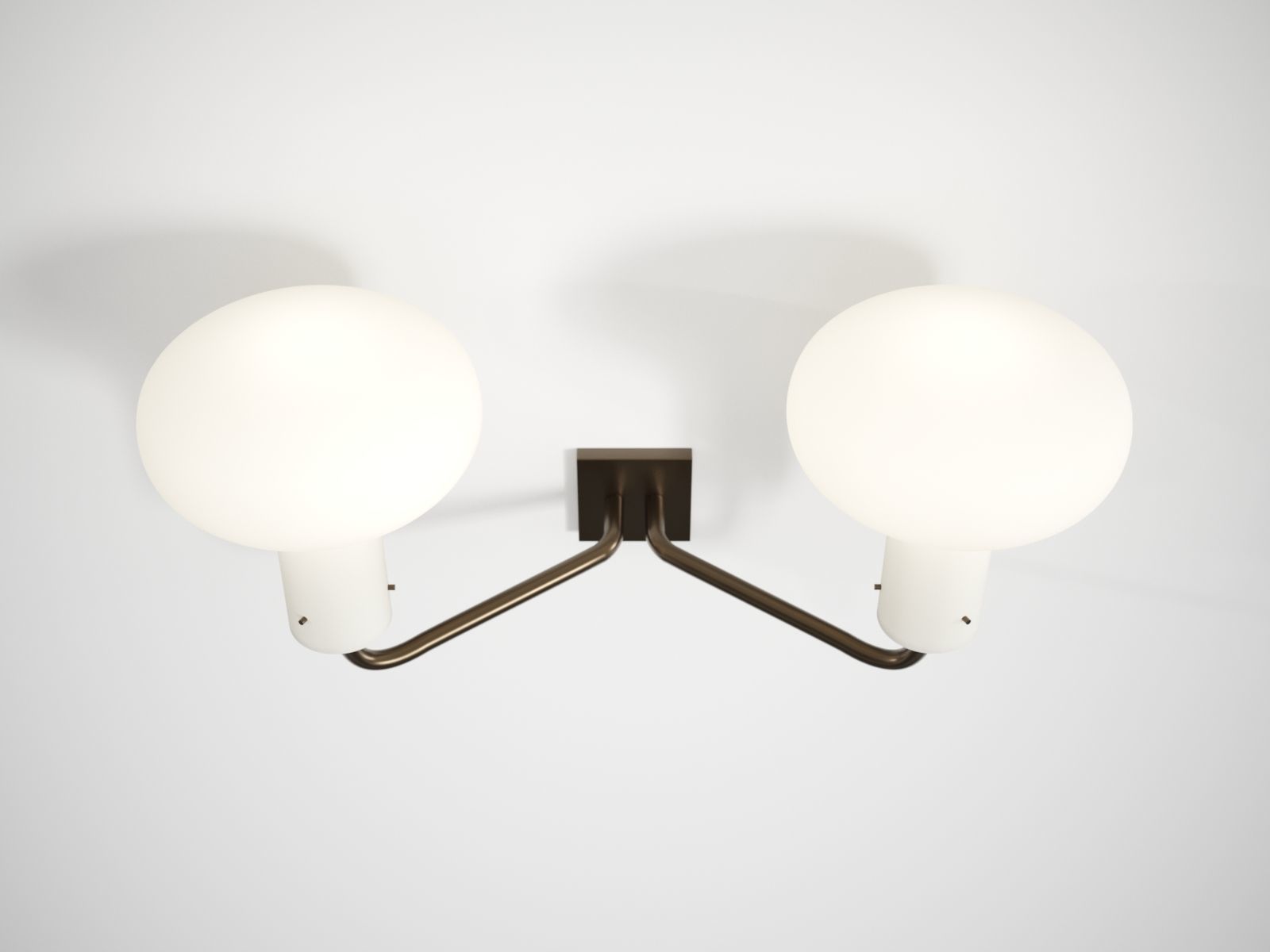 Galleria Two Light by Ignazio Gardella for Tato 3D model_2