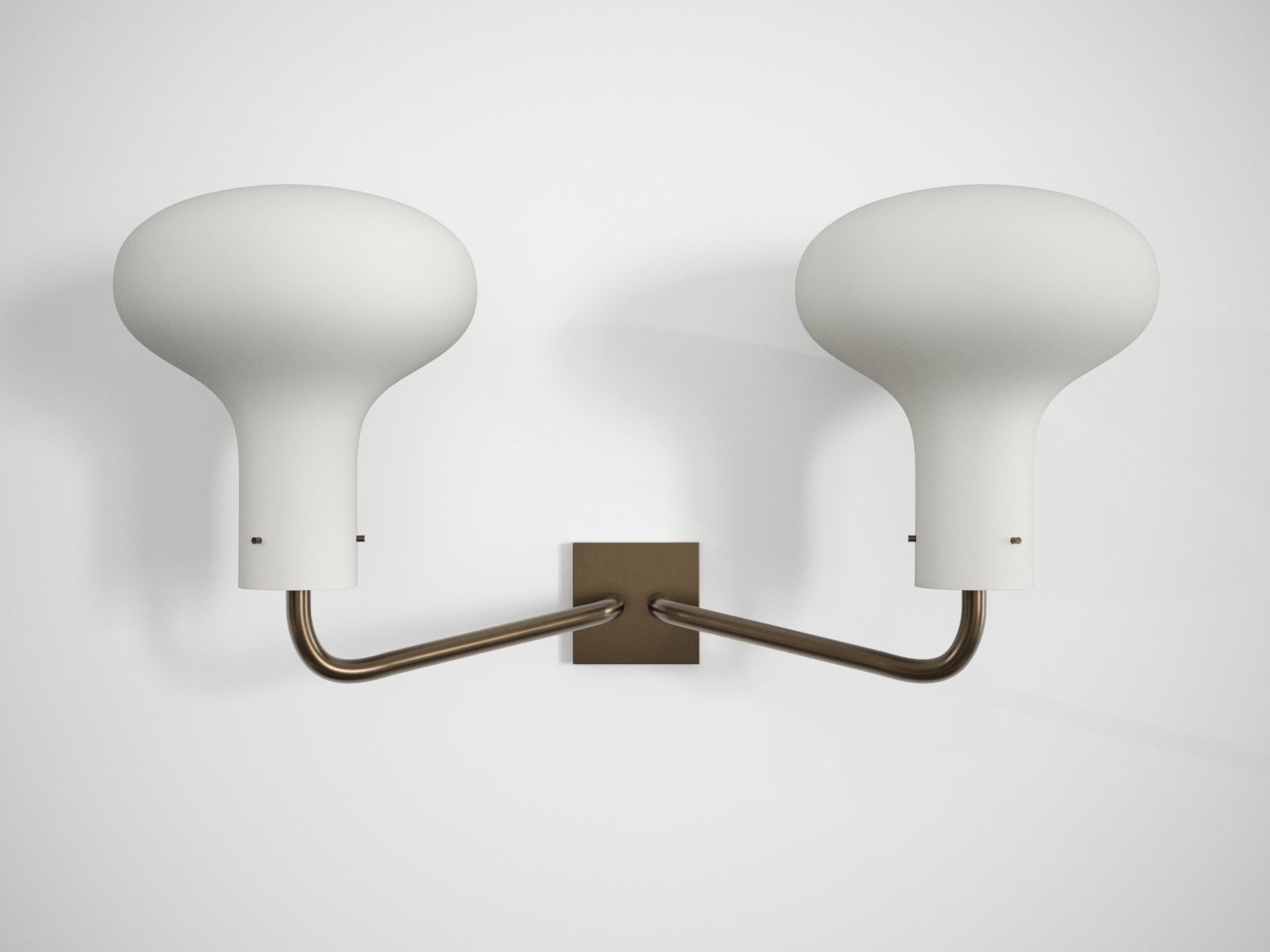 Galleria Two Light by Ignazio Gardella for Tato 3D model_1