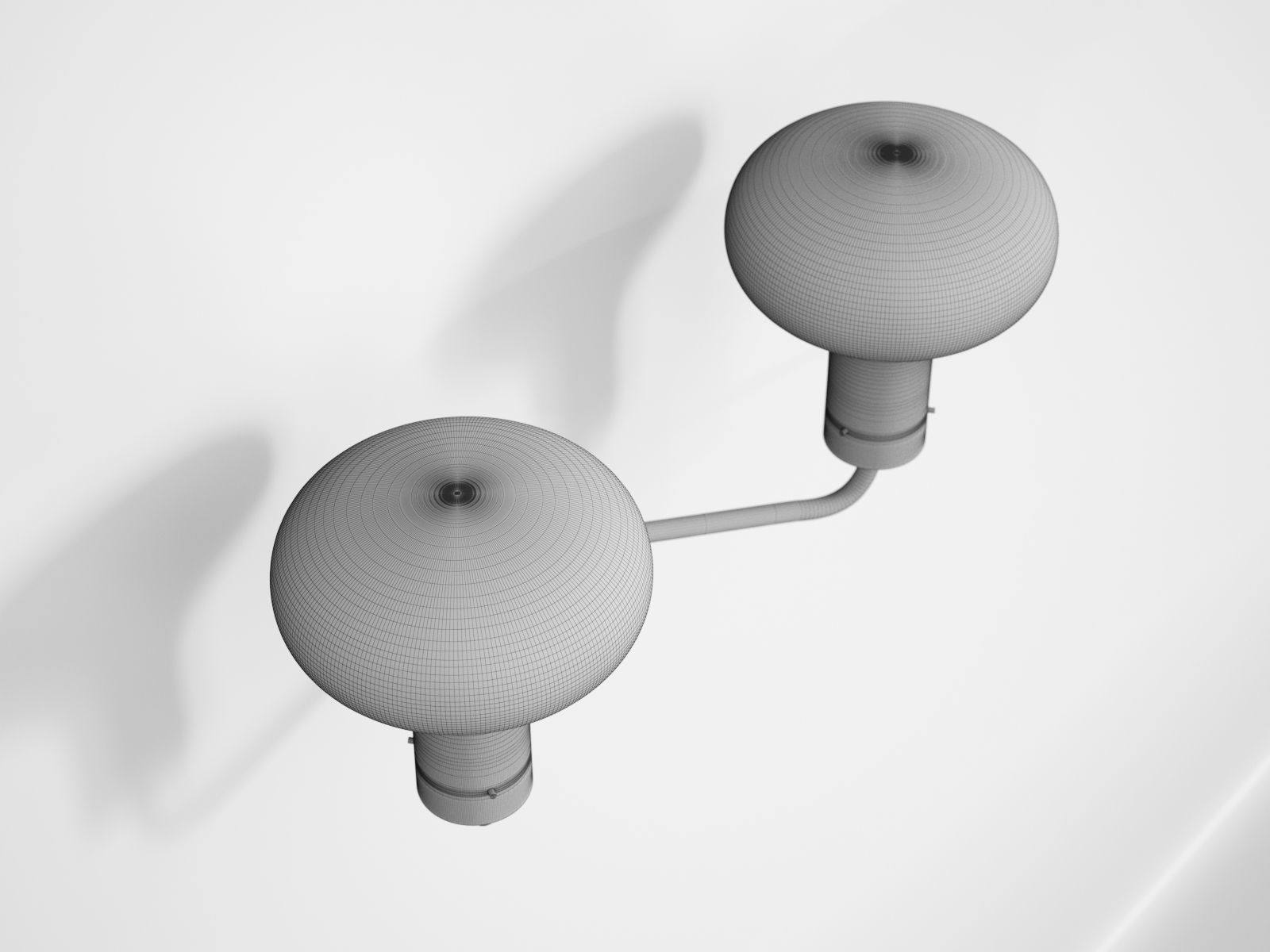 Galleria Two Light by Ignazio Gardella for Tato 3D model_13