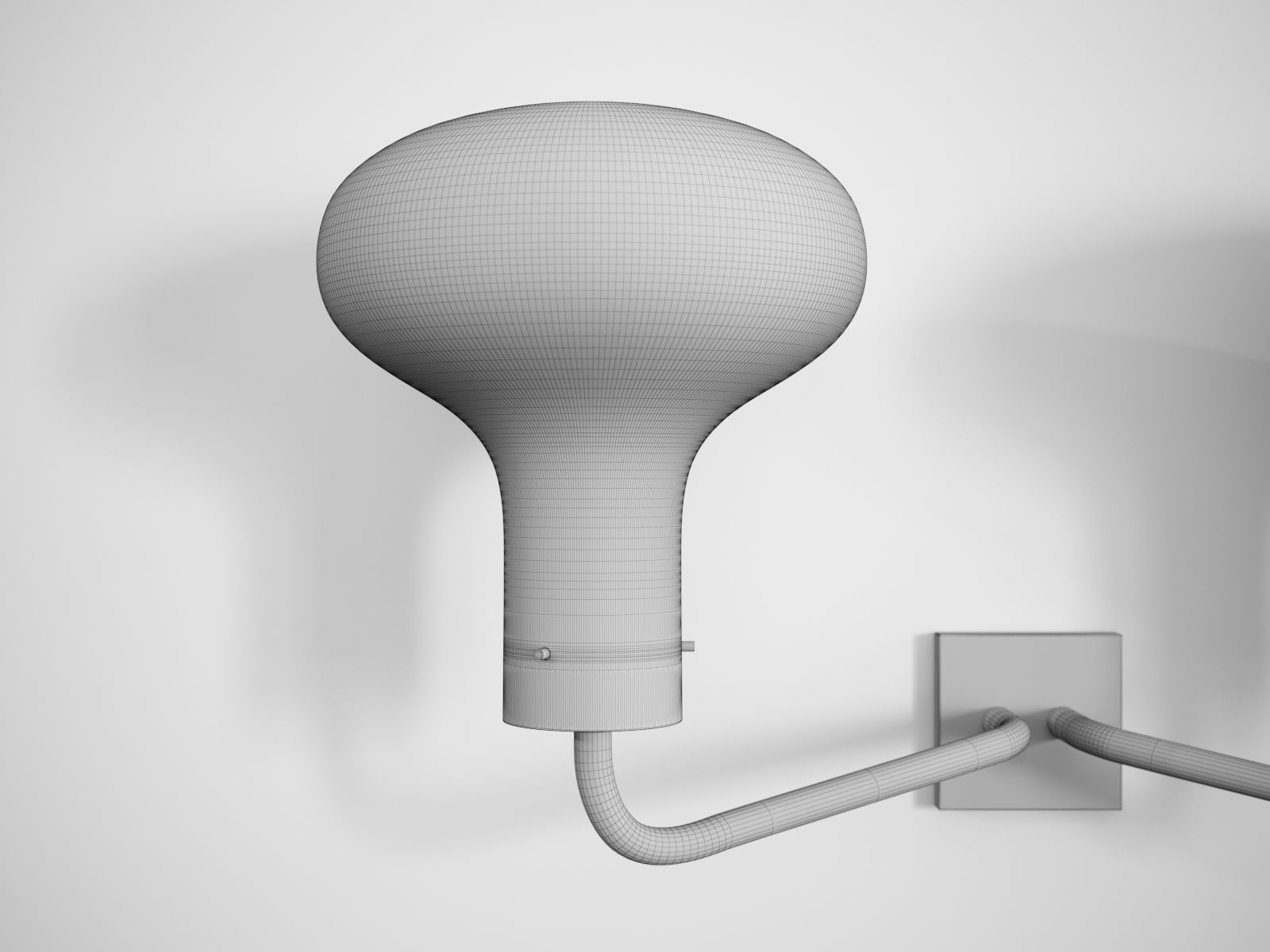 Galleria Two Light by Ignazio Gardella for Tato 3D model_15