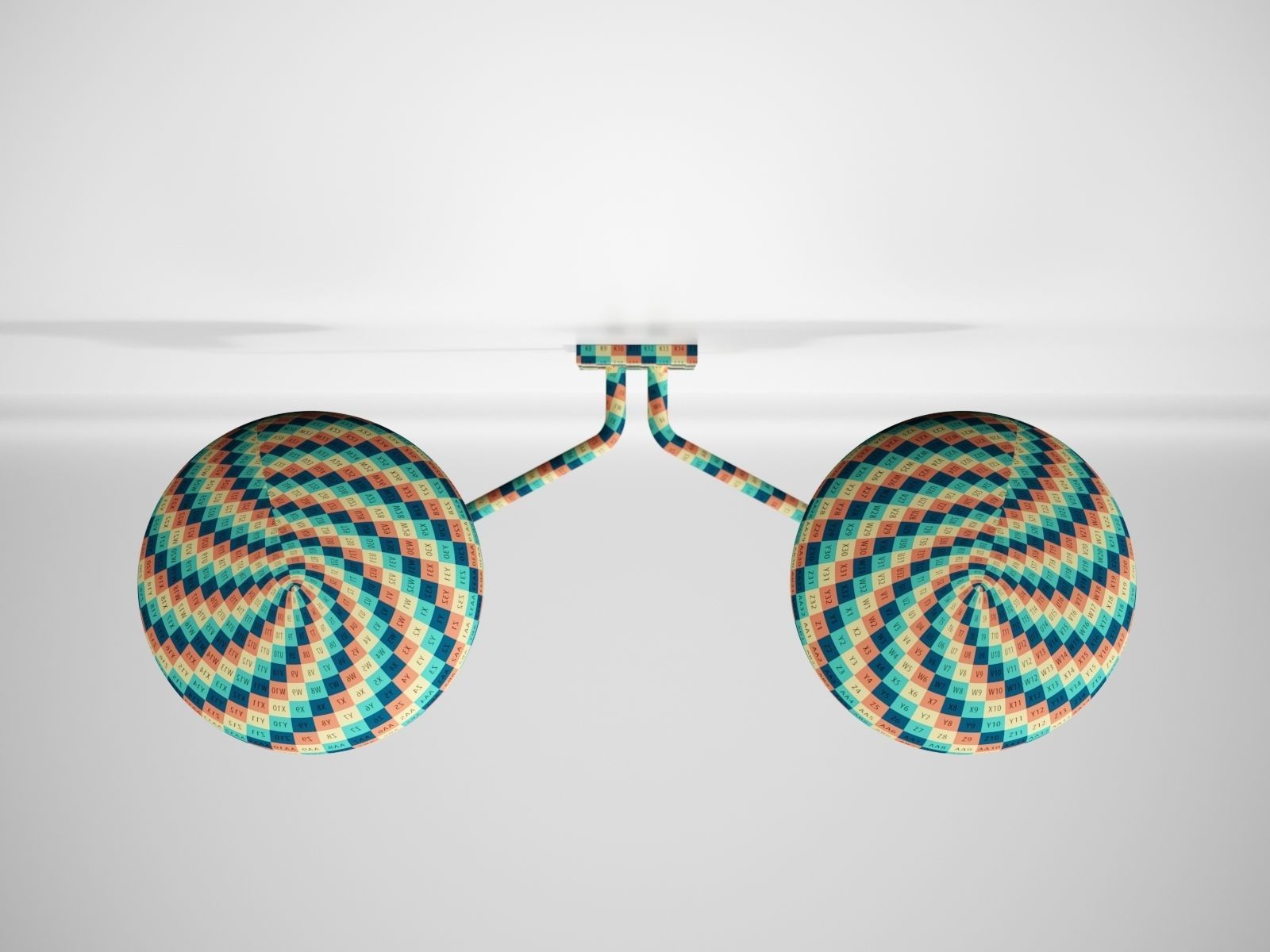 Galleria Two Light by Ignazio Gardella for Tato 3D model_9