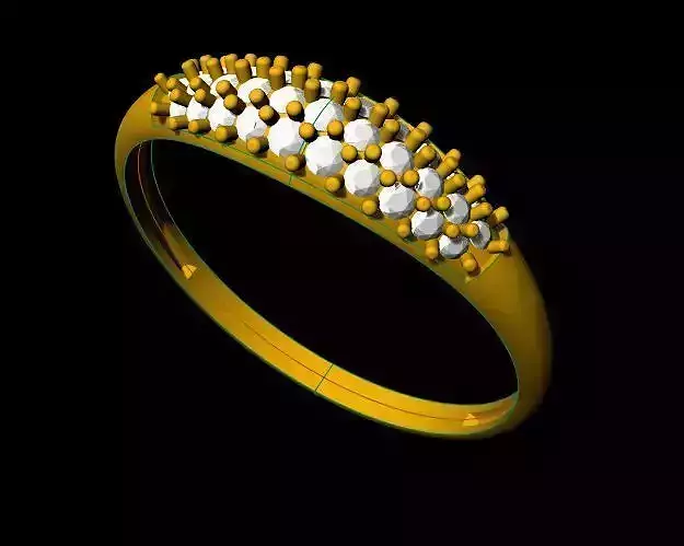 Cluster Ring 3dm file