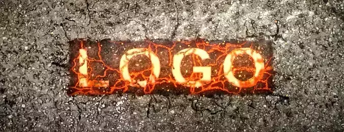 Historical magma lava particle effects 3D model