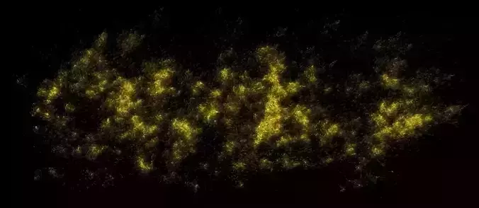 Abstract particle light flame texture game special effects