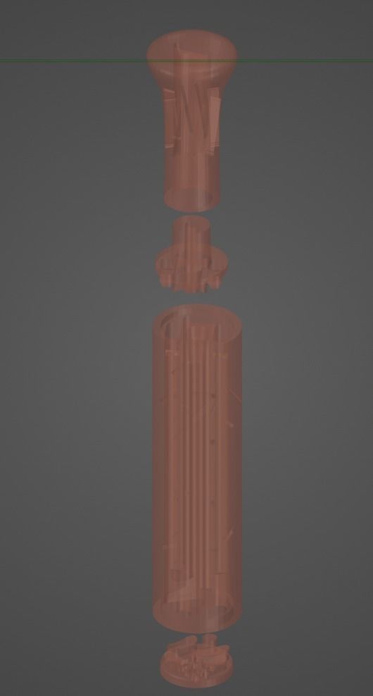 Renaissance Rackett 3D print model_1