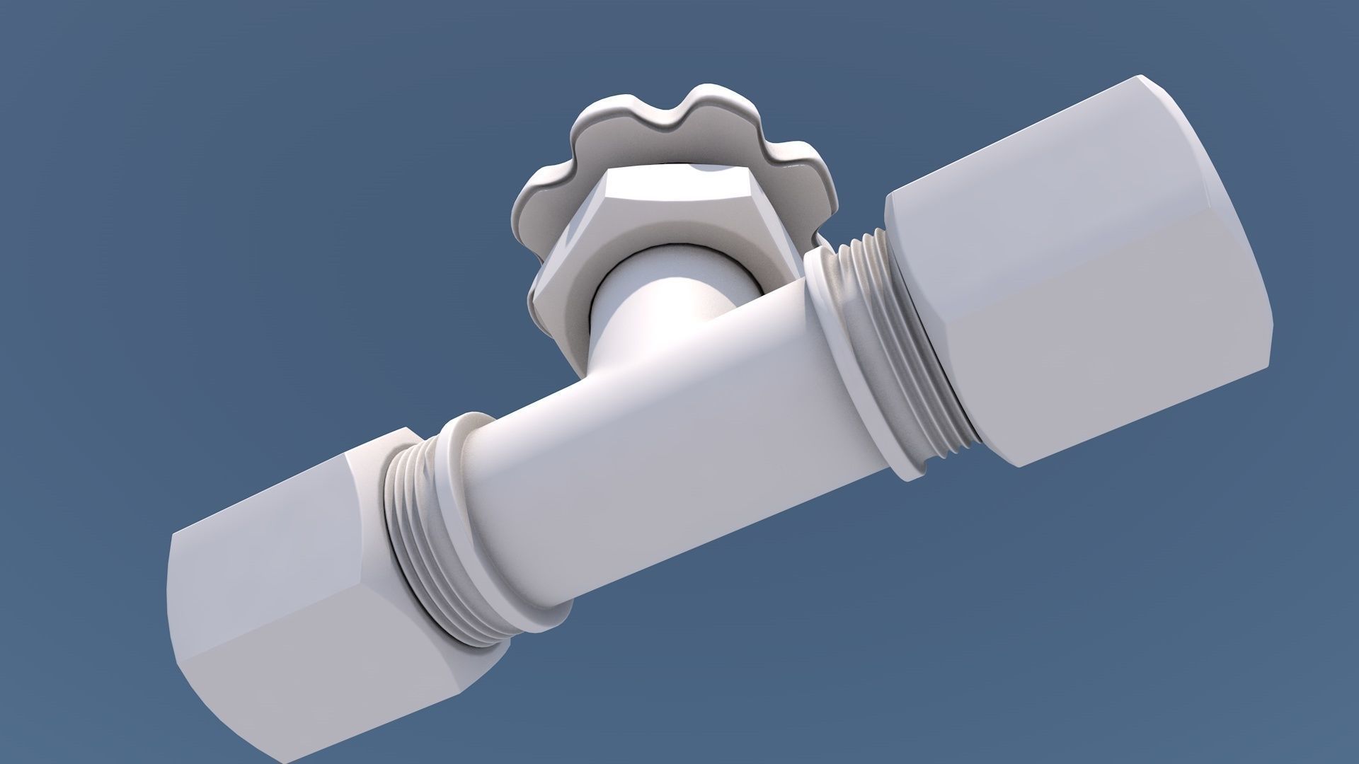 Needle valve 3D model_9