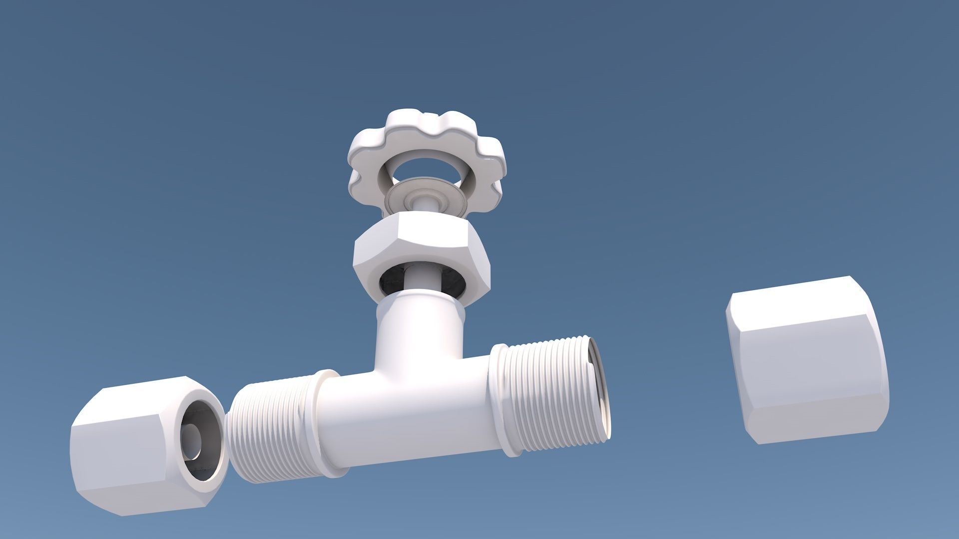 Needle valve 3D model_17