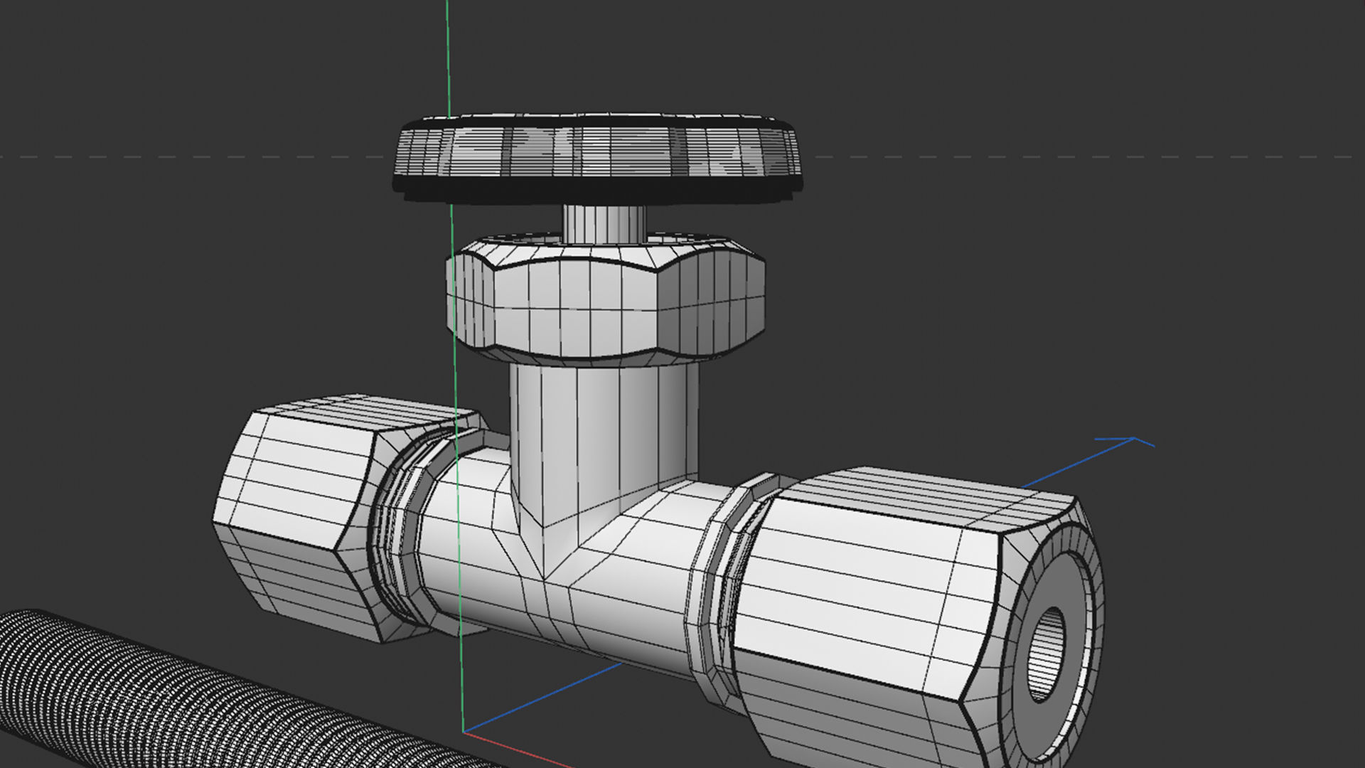 Needle valve 3D model_10