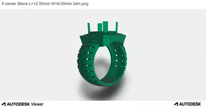 Men Ring with an Asscher Cut Center Stone