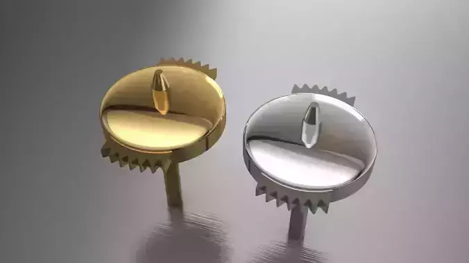 Earring Lock 3D print model