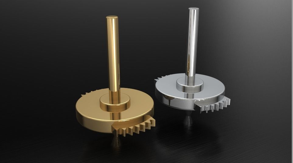 Earring Lock 3D print model 3D print model_2