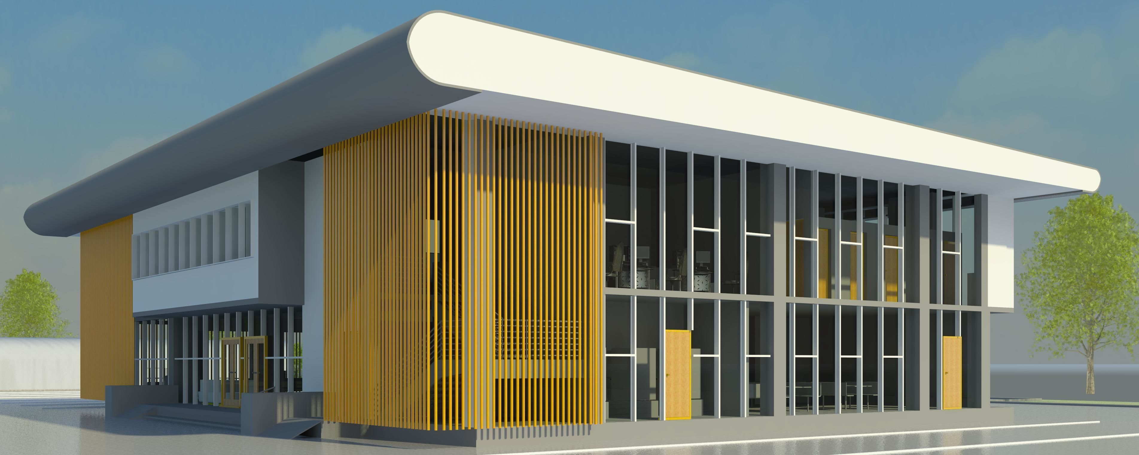 Bus Transportation Hub 3D print model_3