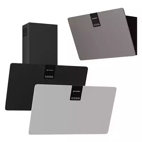 Soft Edge Faber - Wall Hood  3D model