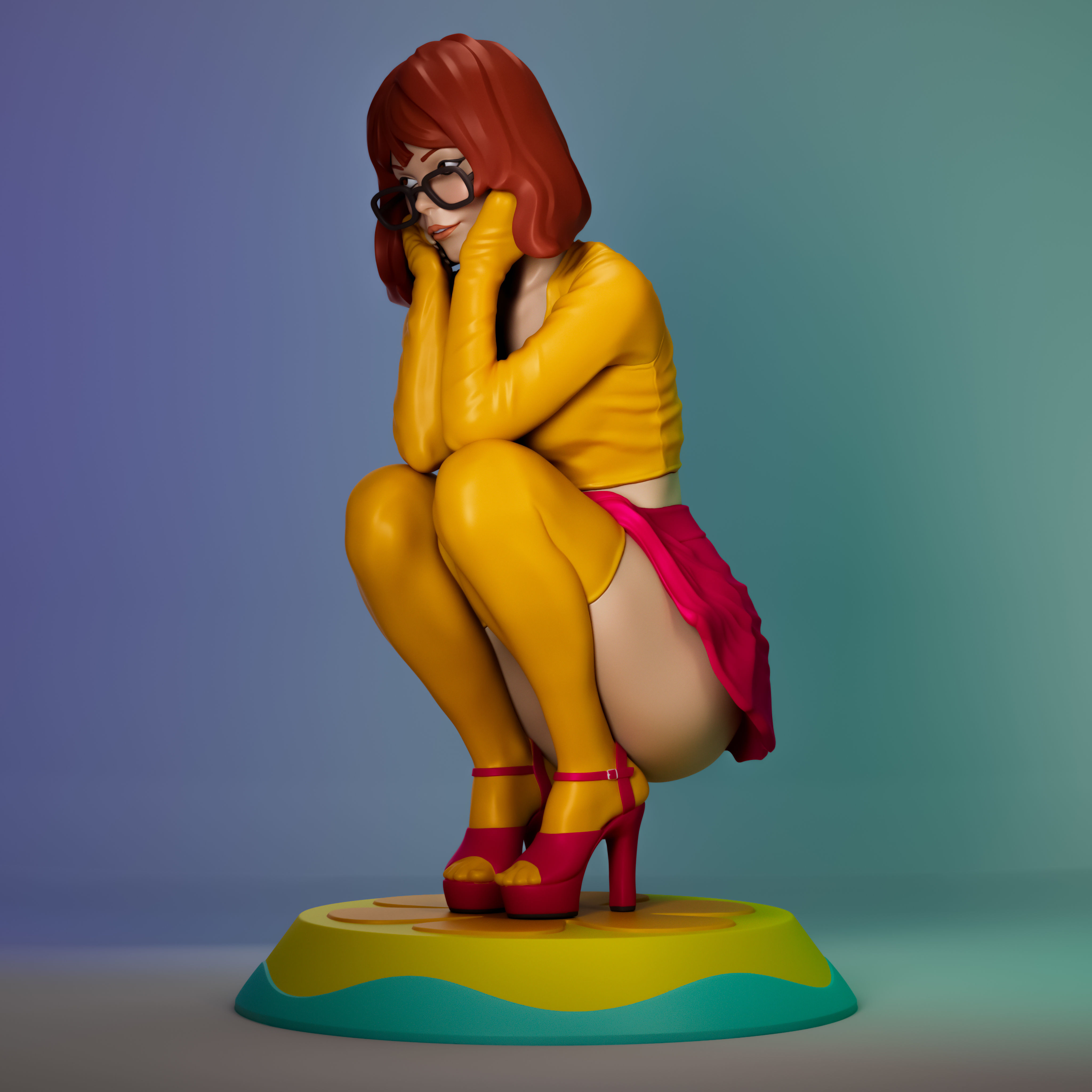 Velma pintable model 3D print model_4