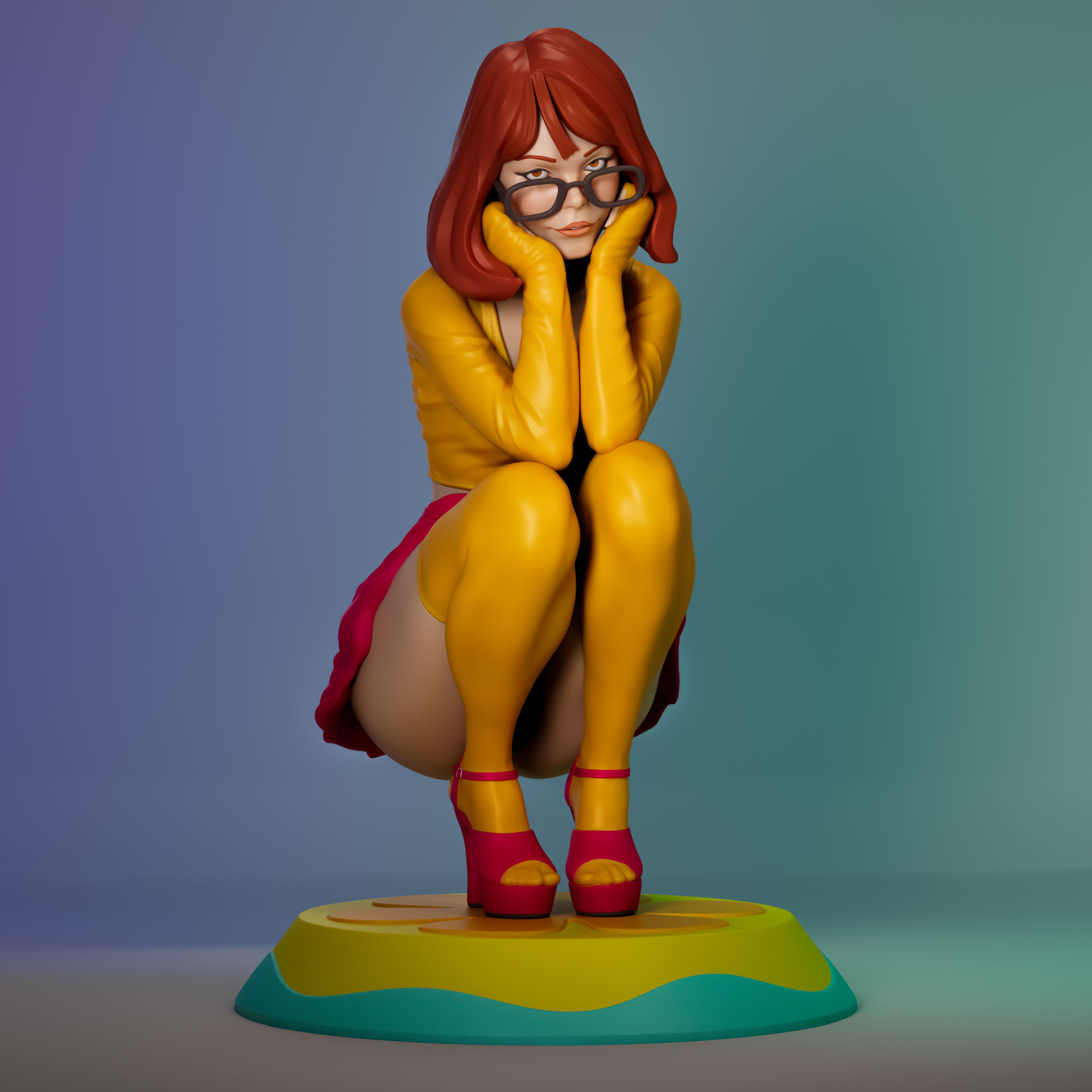 Velma pintable model 3D print model_2