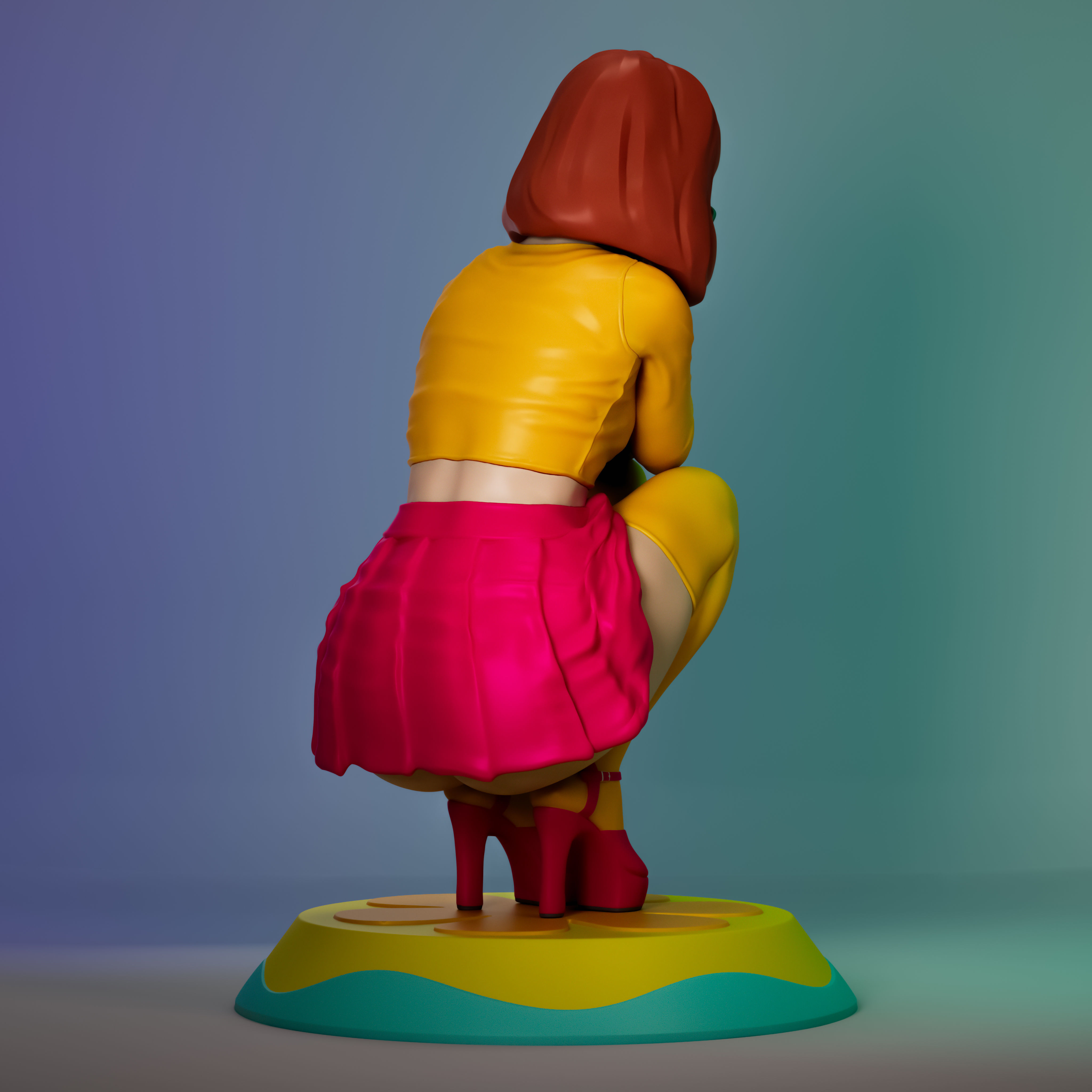 Velma pintable model 3D print model_6