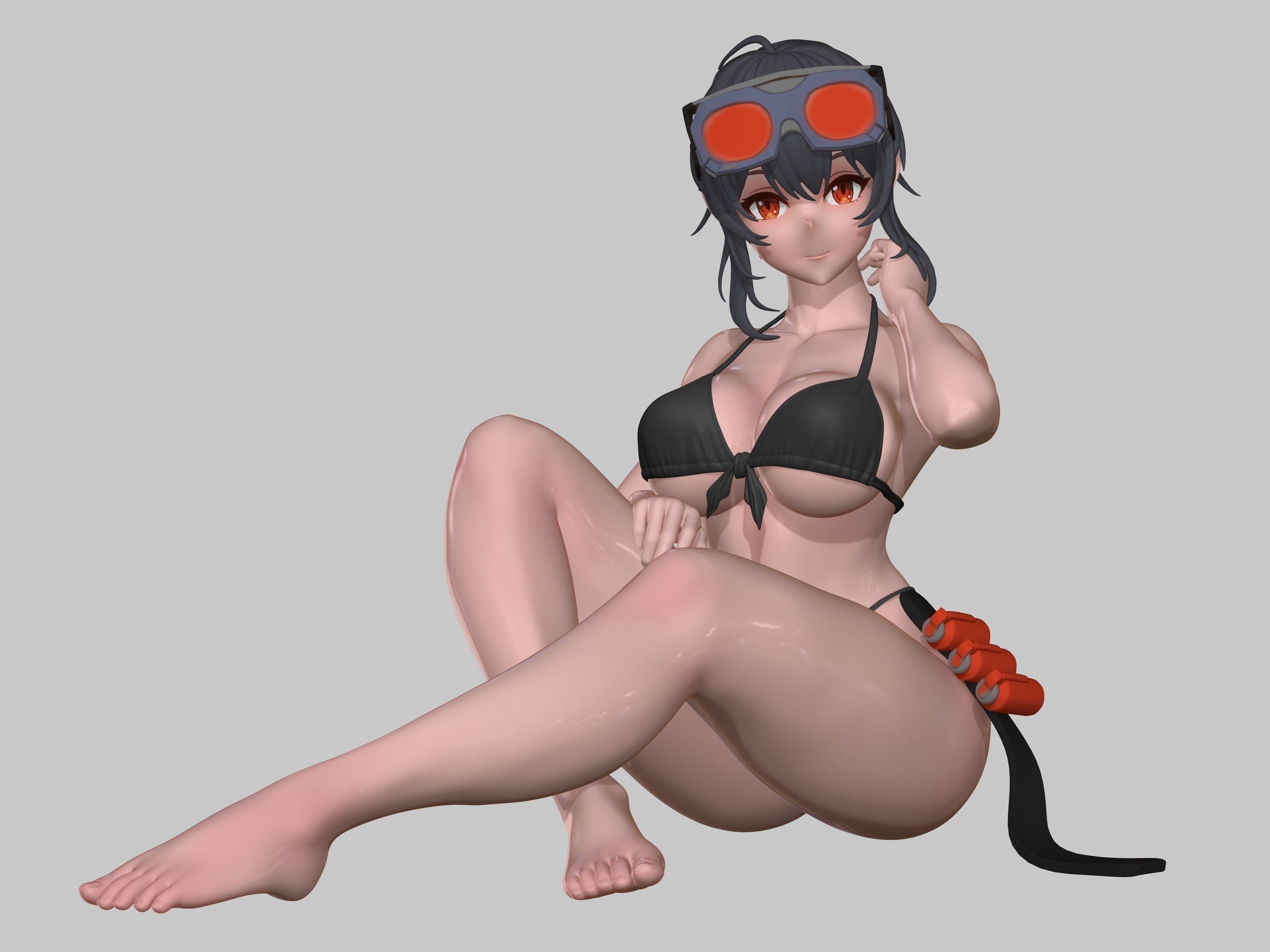 ZENLESS ZONE ZERO GRACE NSFW SFW HOWARD ZZZ 3D print model_1